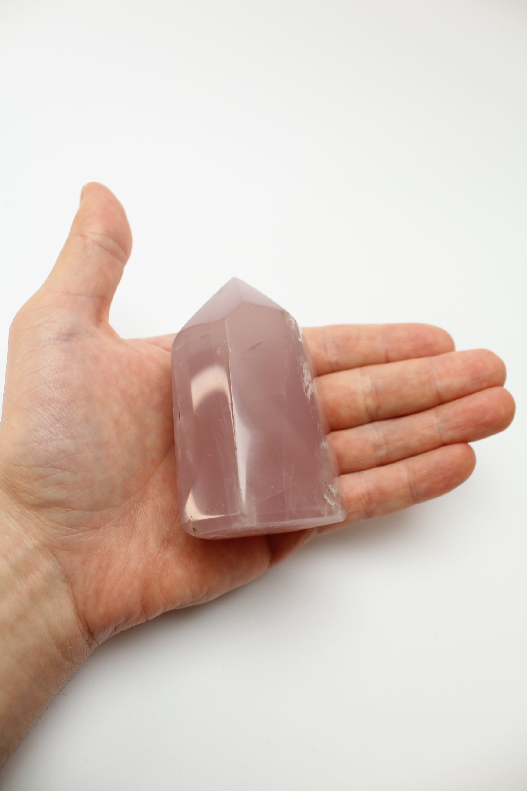 Rosakvarts Tårn - 9cm