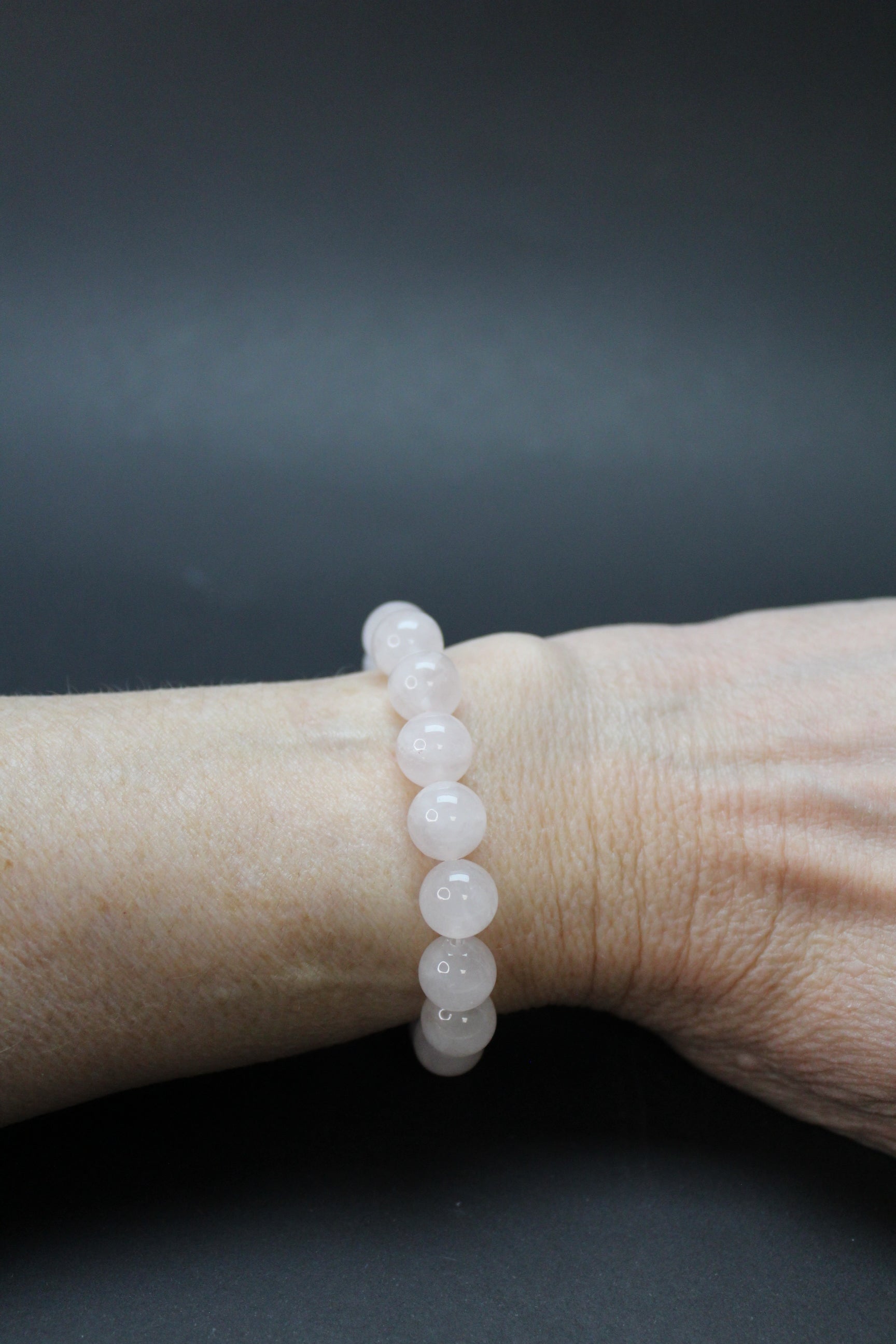 Rosakvarts Armbånd - 10 mm