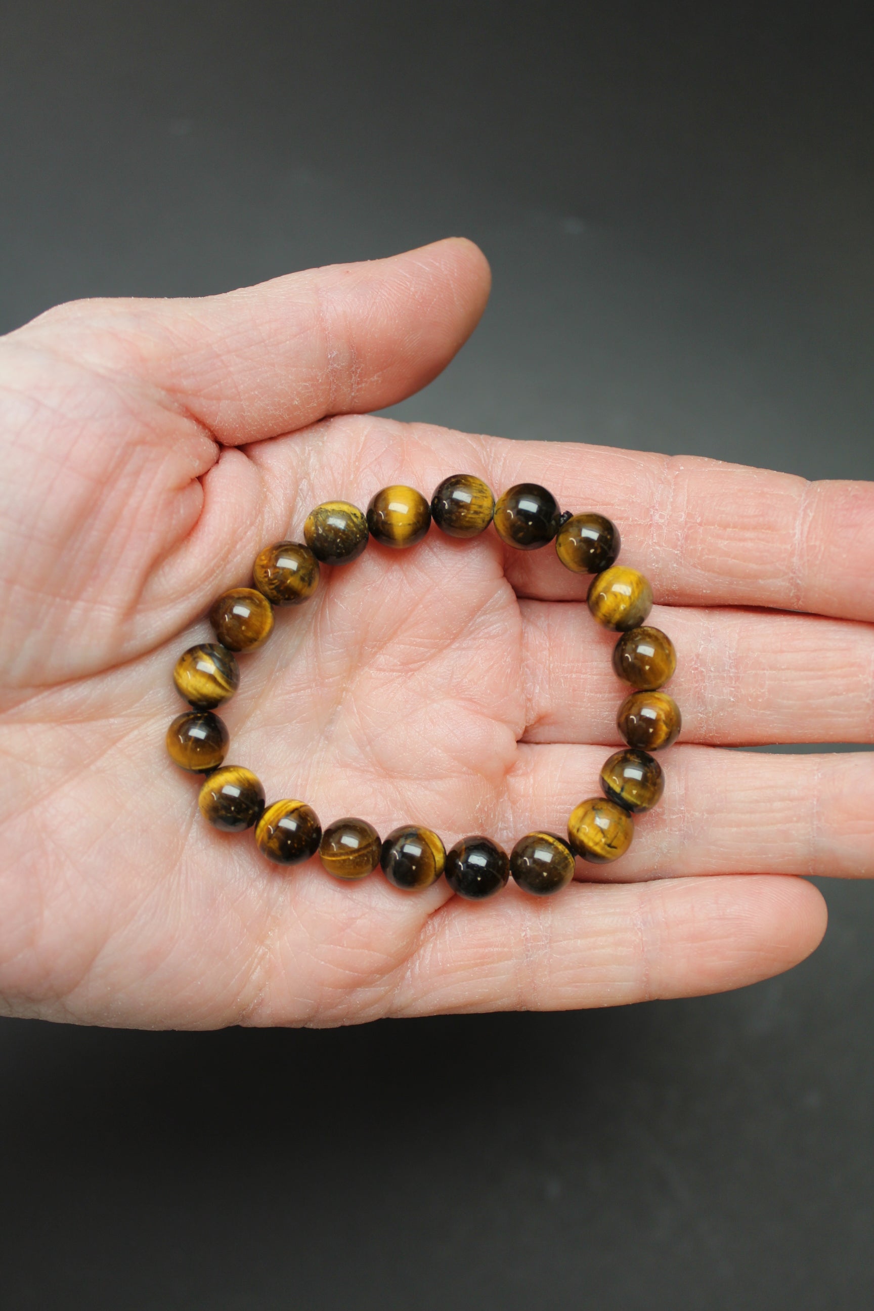 Tigerøje Armbånd - 8mm