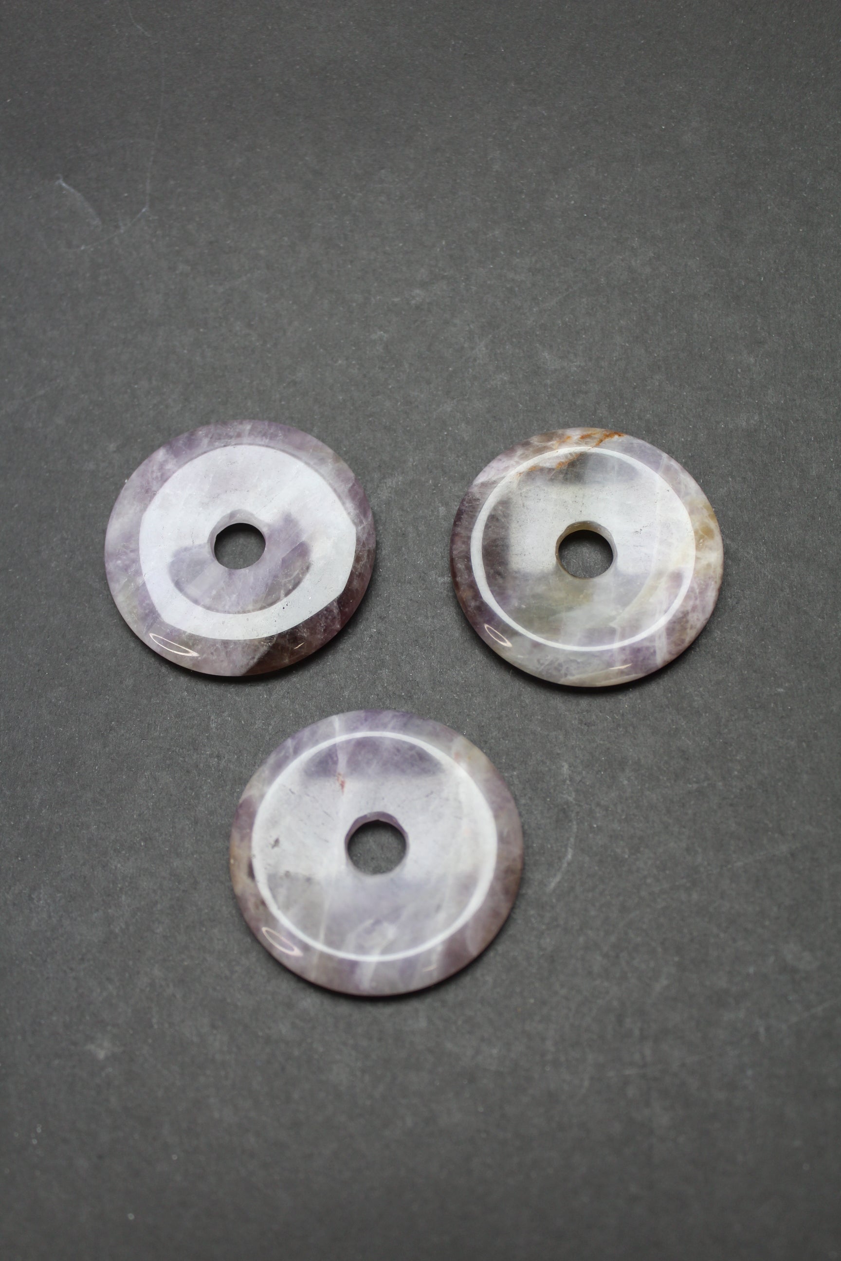 Chevron Ametyst Donut 40mm