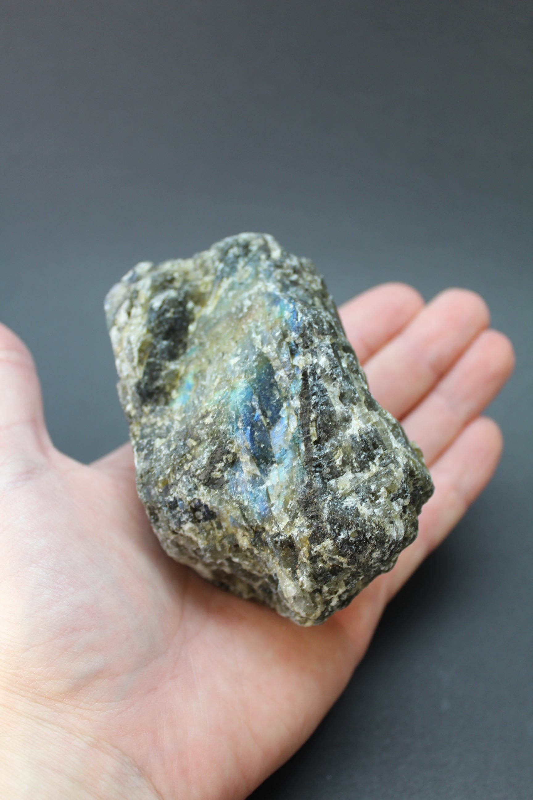 Rå Labradorit - 407g