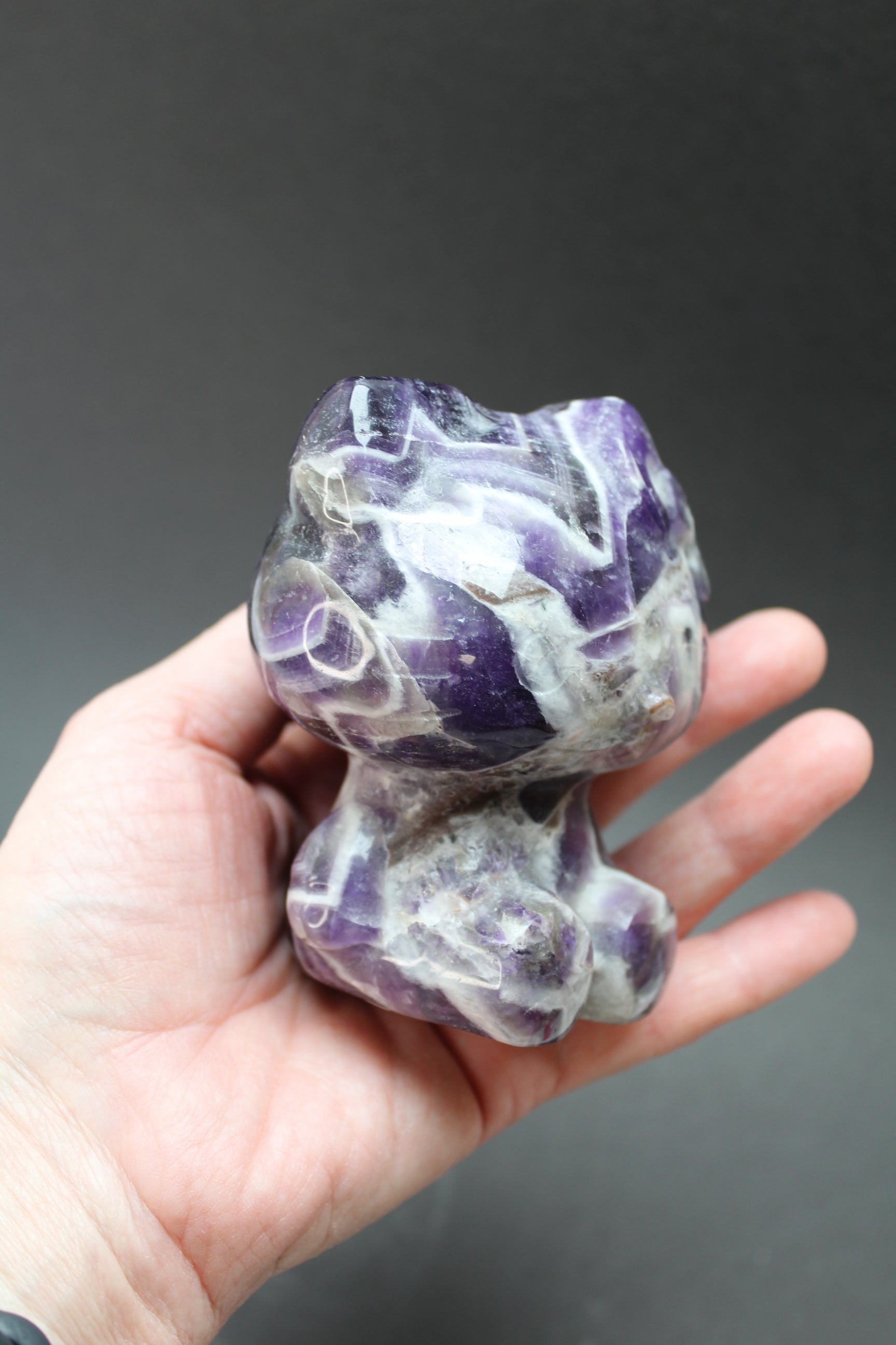 Chevron Ametyst Kat UNIKA