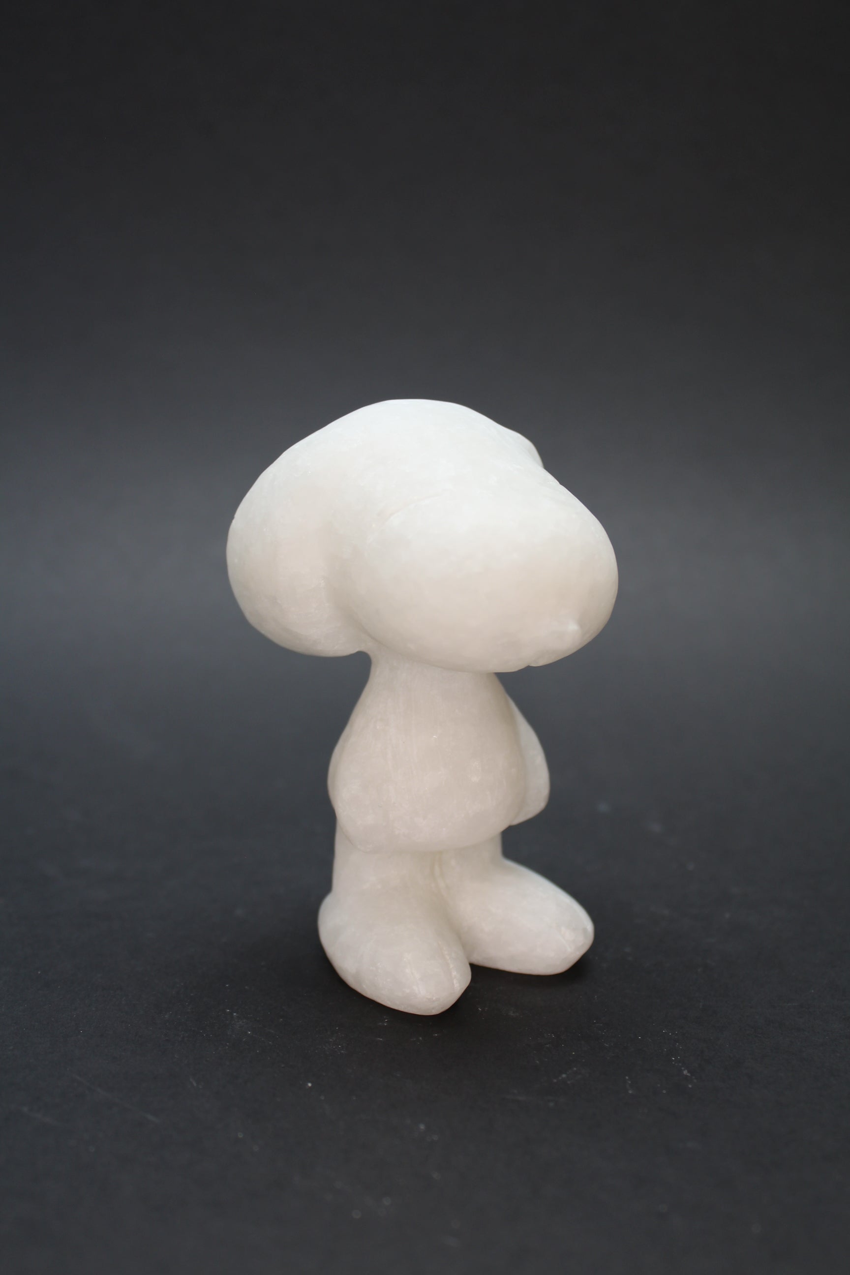 Hvid Jade Hund UNIKA