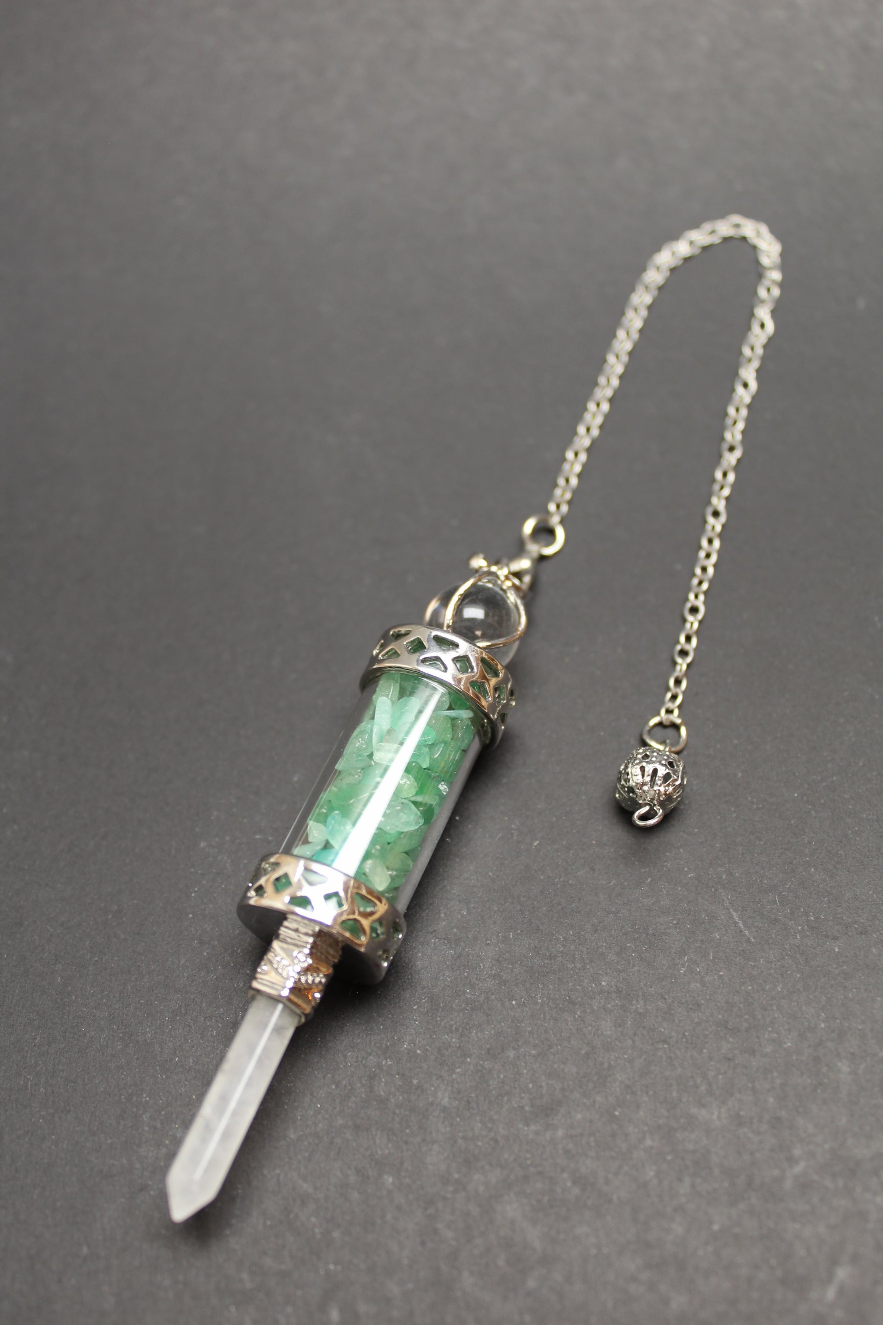 Pendul Aventurin/Bjergkrystal