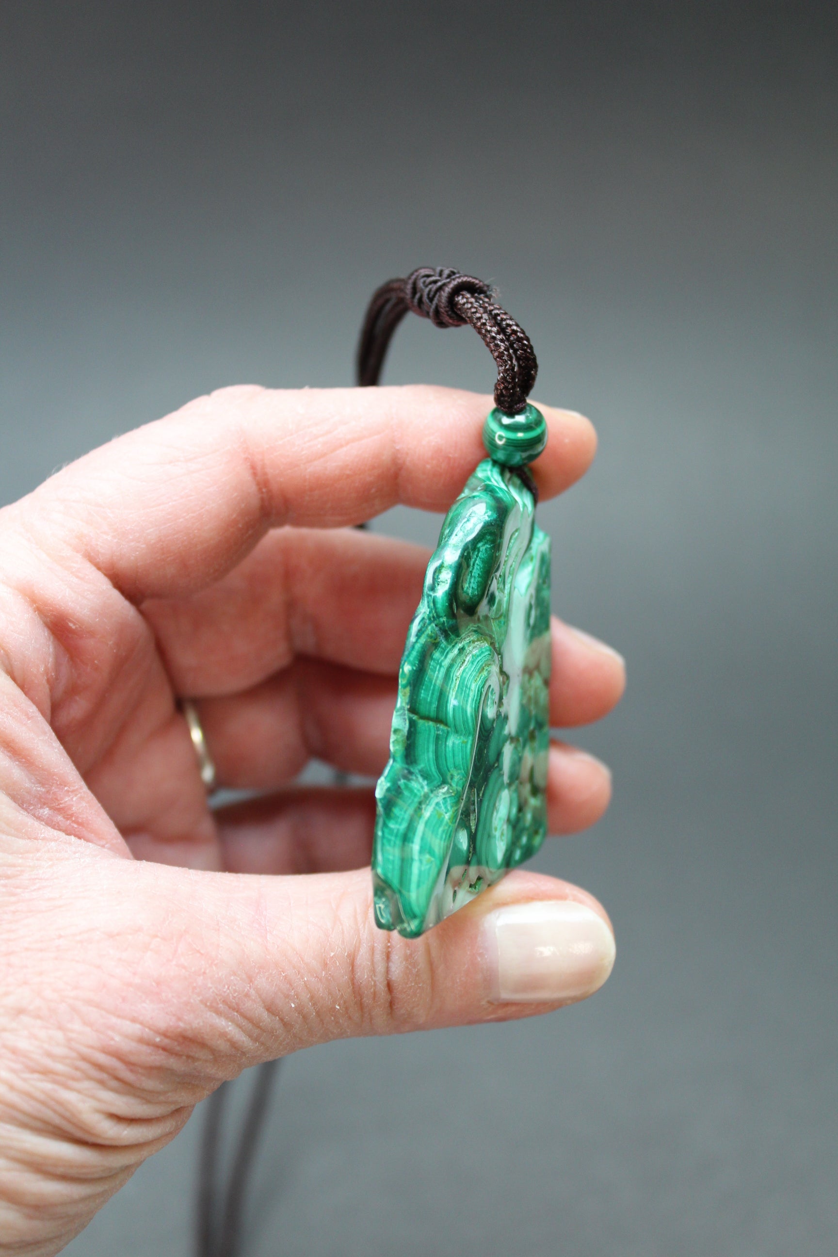 Malakit Halskæde Nr. 2