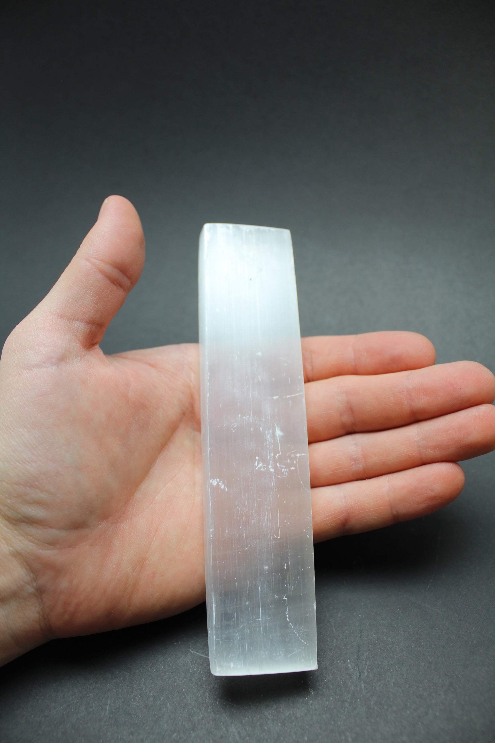 Selenit Plade - 15x3