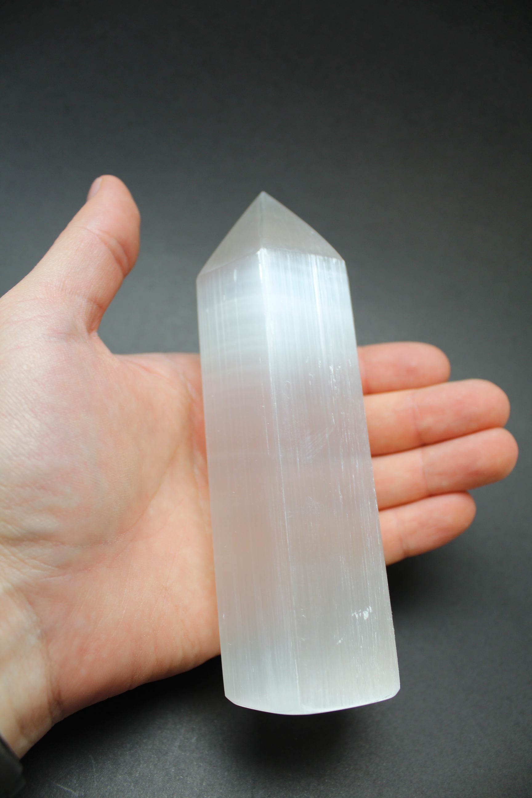 Selenit Spids - 15cm
