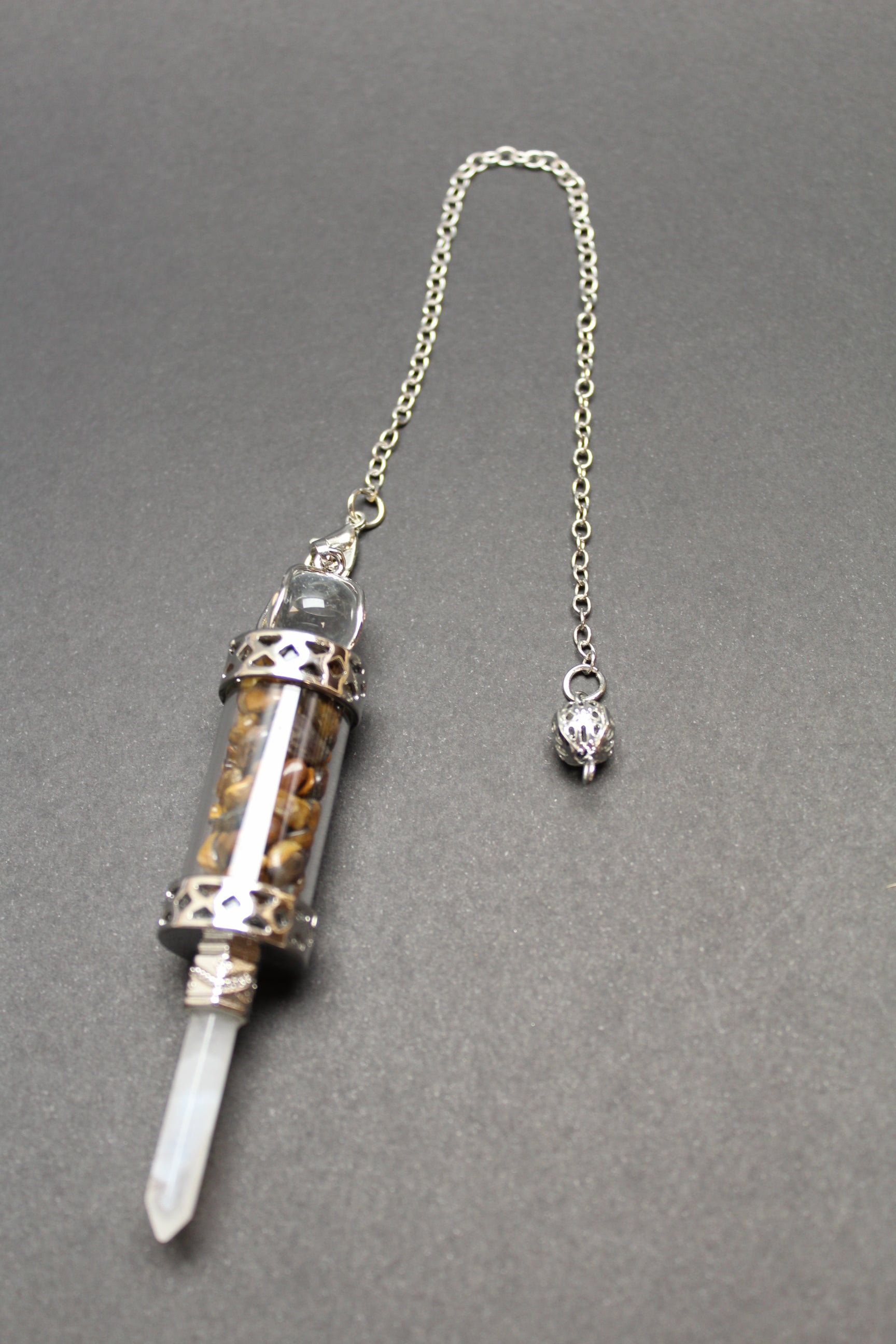 Pendul Tigerøje/Bjergkrystal