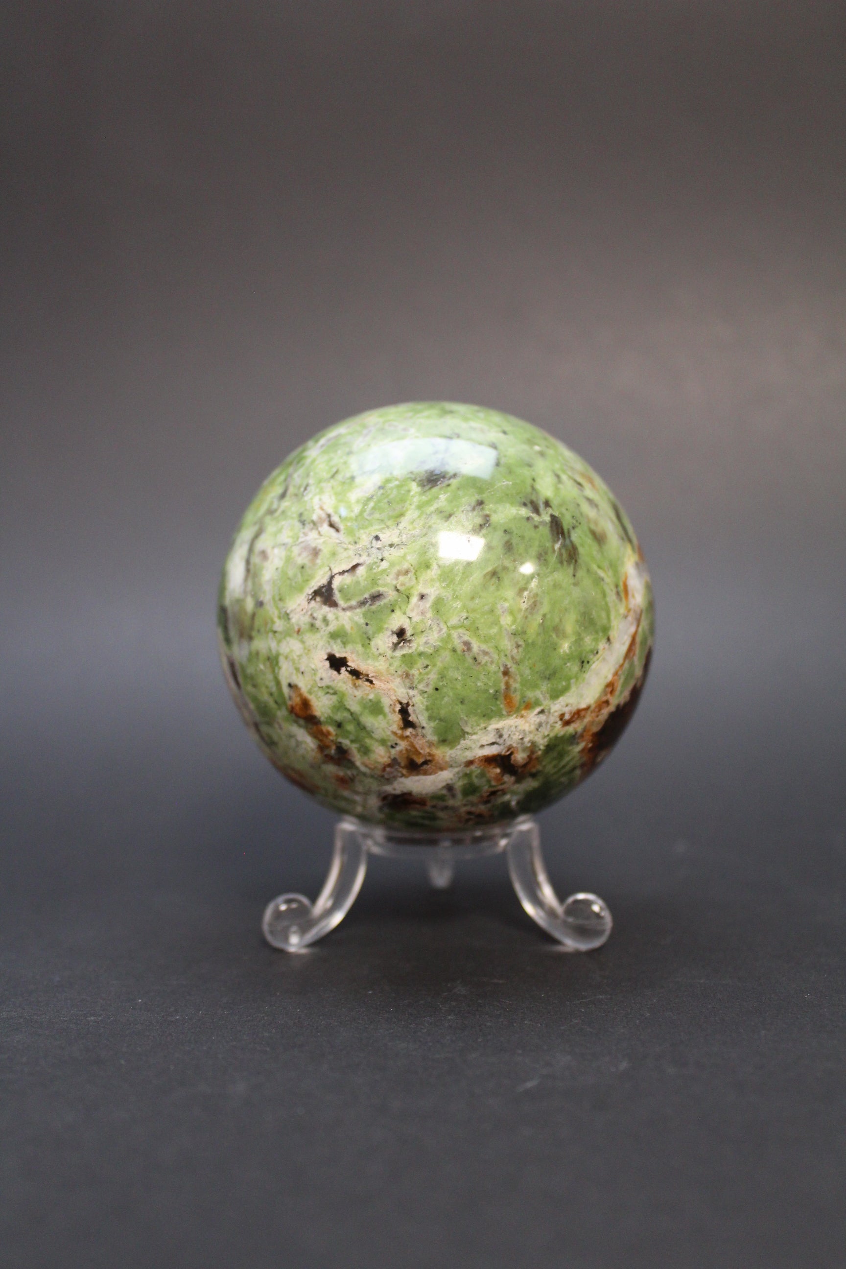 Chrysopras Kugle - Nr. 2