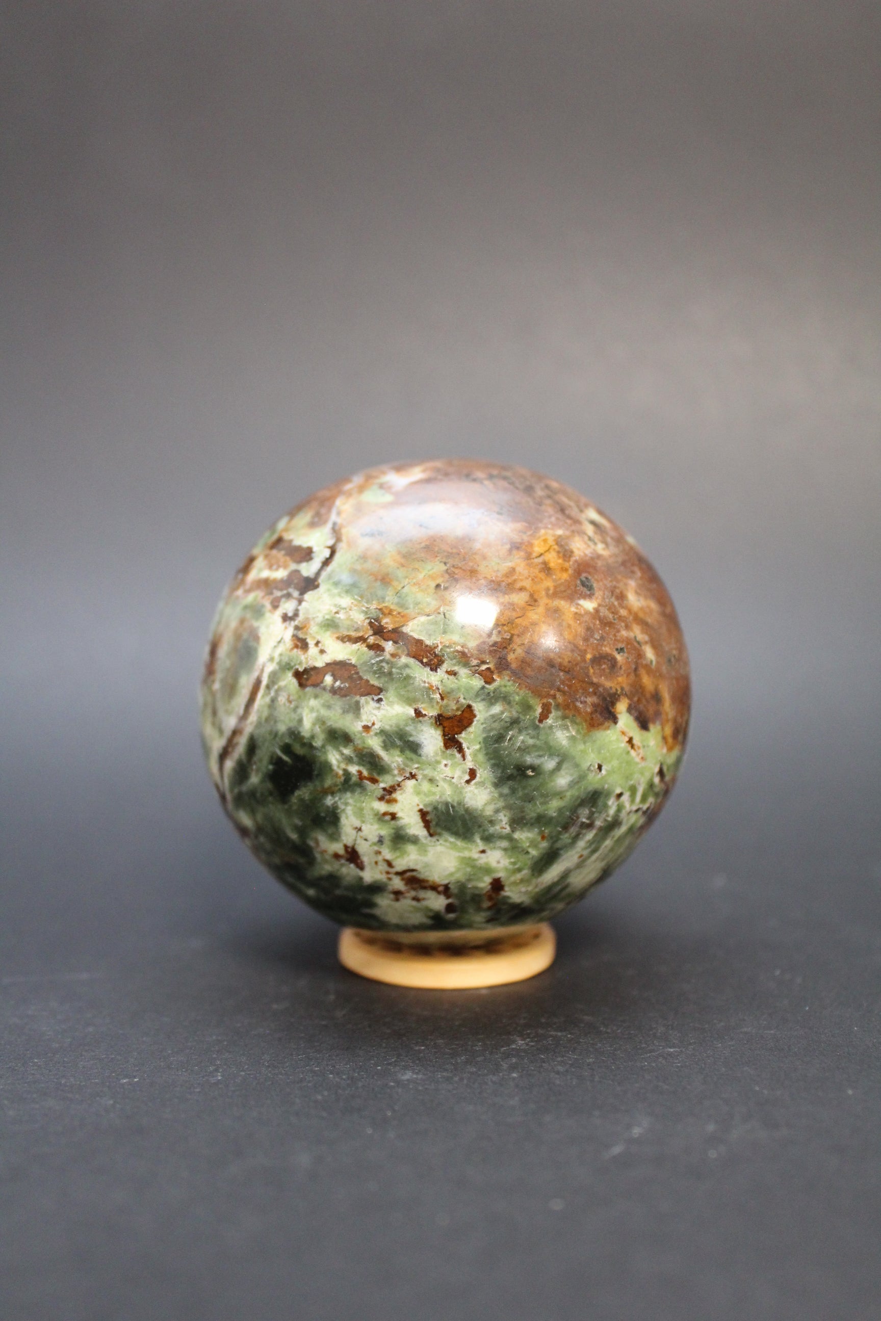 Chrysopras Kugle - Nr. 5