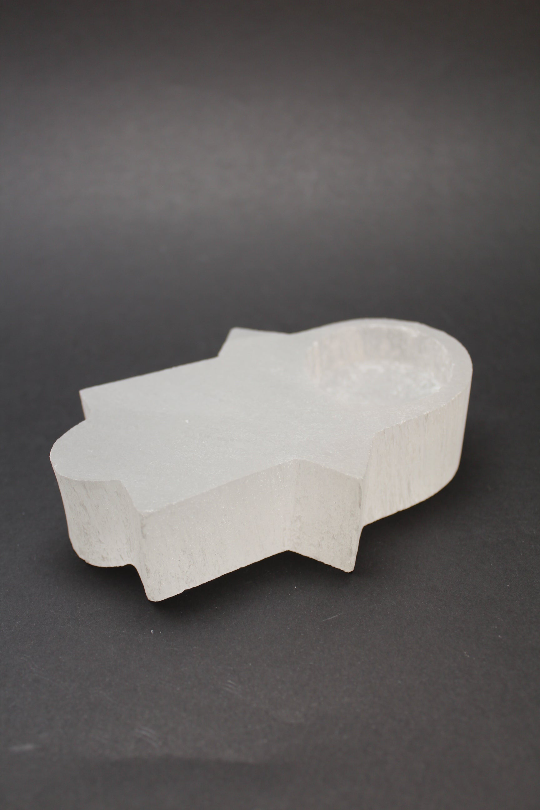 Selenit Fyrfadsstage - 11-12cm