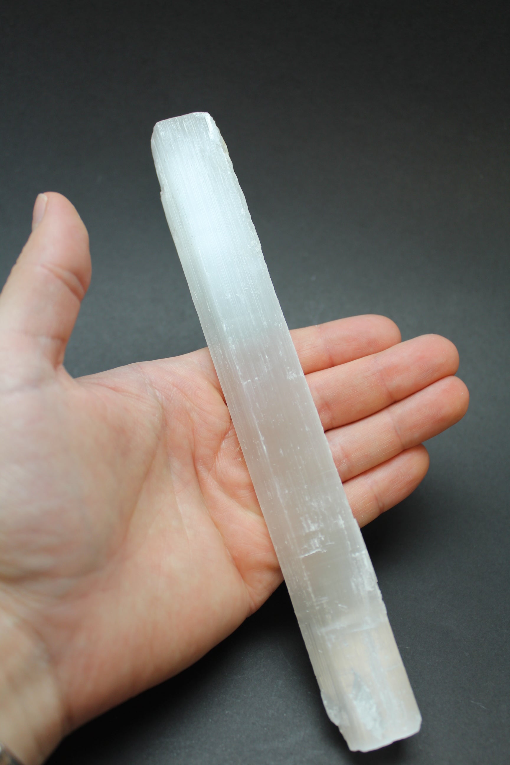 Selenit Stav rå - 20cm