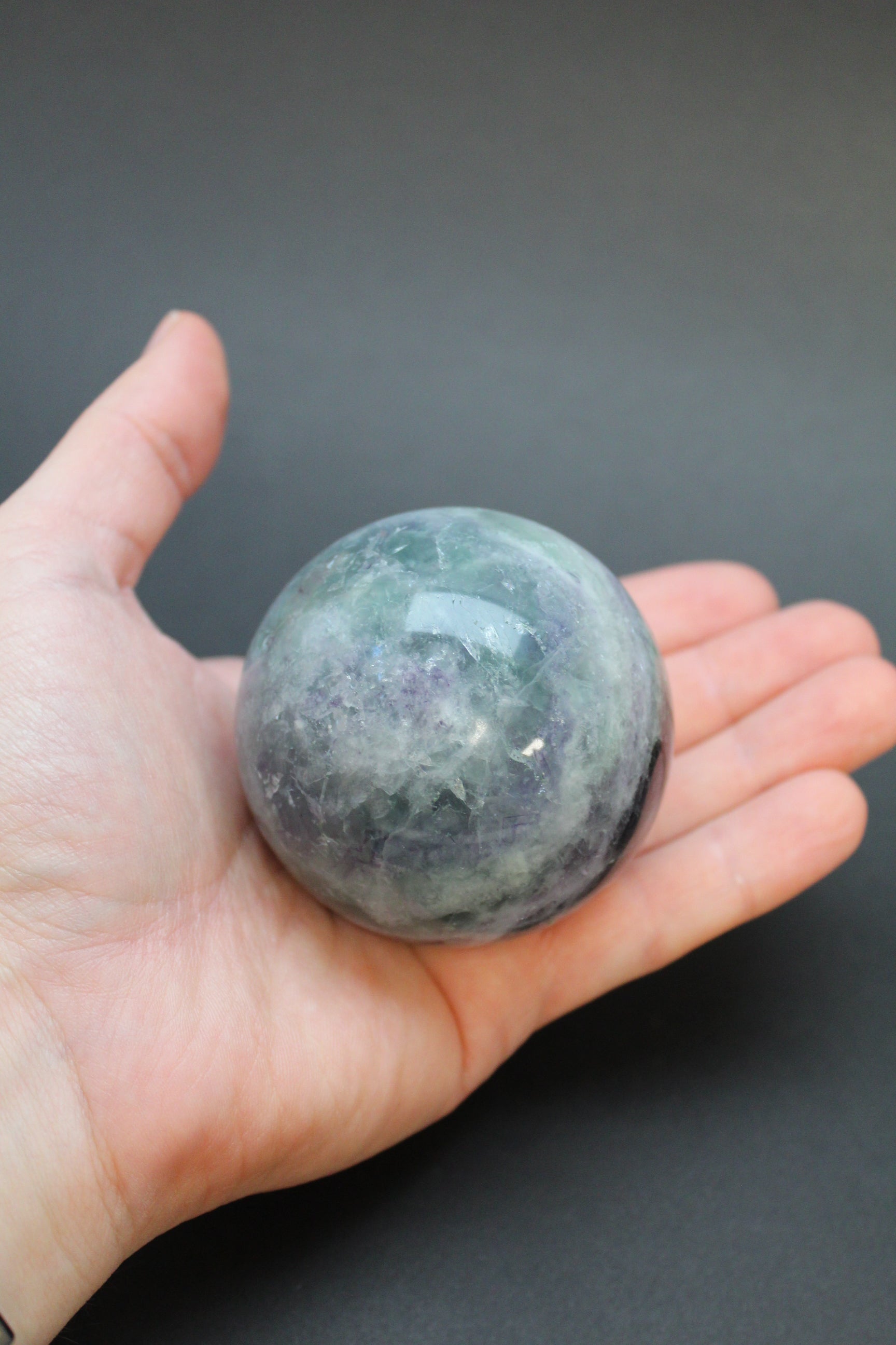 Fluorit Kugle - Nr. 1