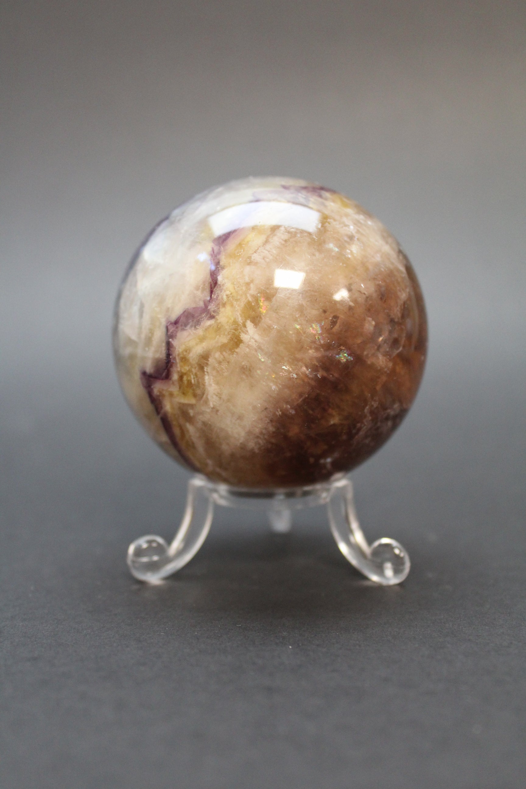 Fluorit Kugle - Nr. 3