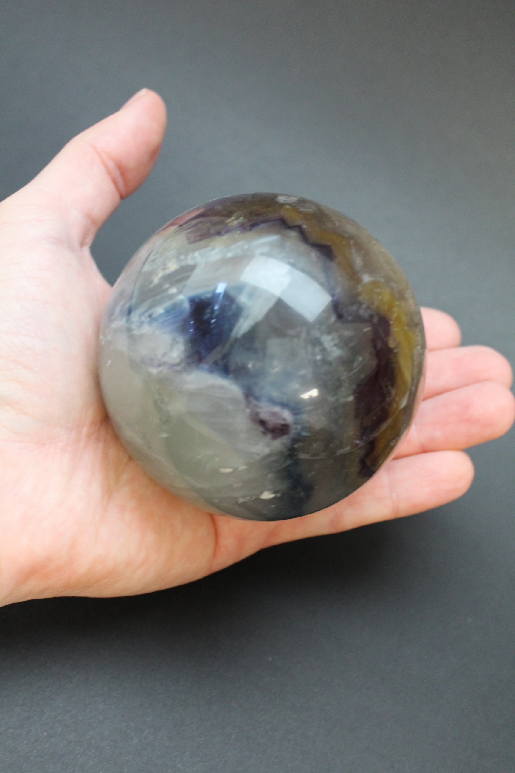 Fluorit Kugle - Nr. 17