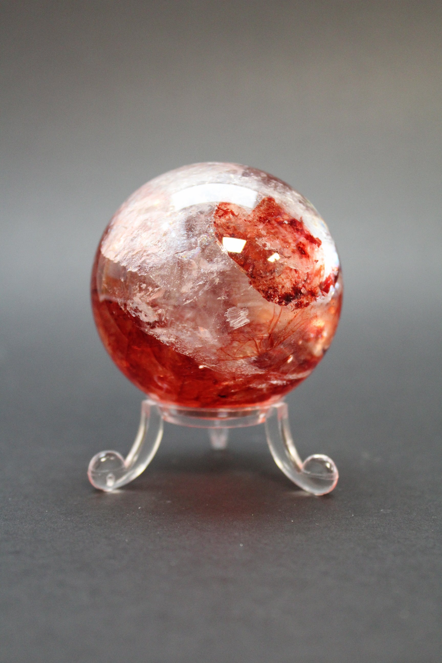 Hæmatit Kvarts Kugle - Nr. 2