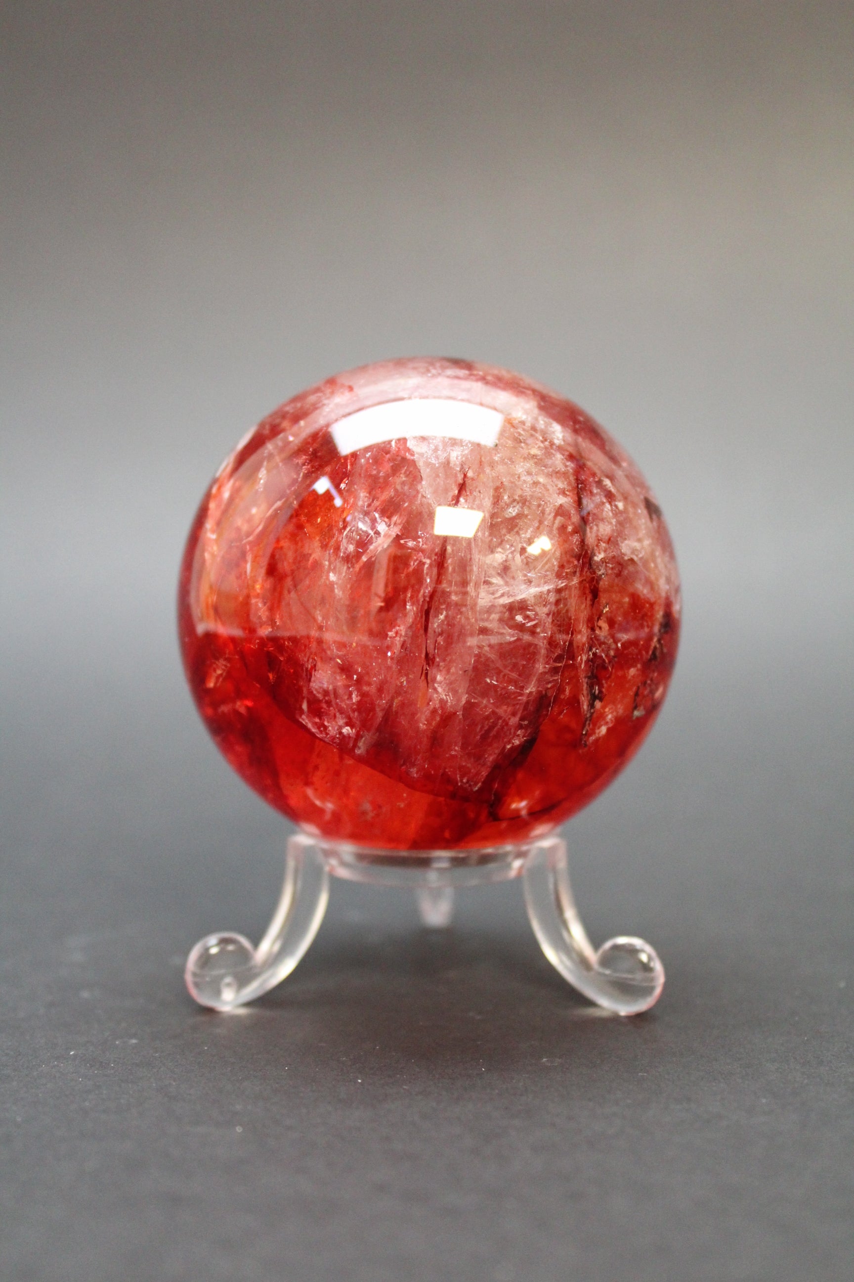 Hæmatit Kvarts Kugle - Nr. 4