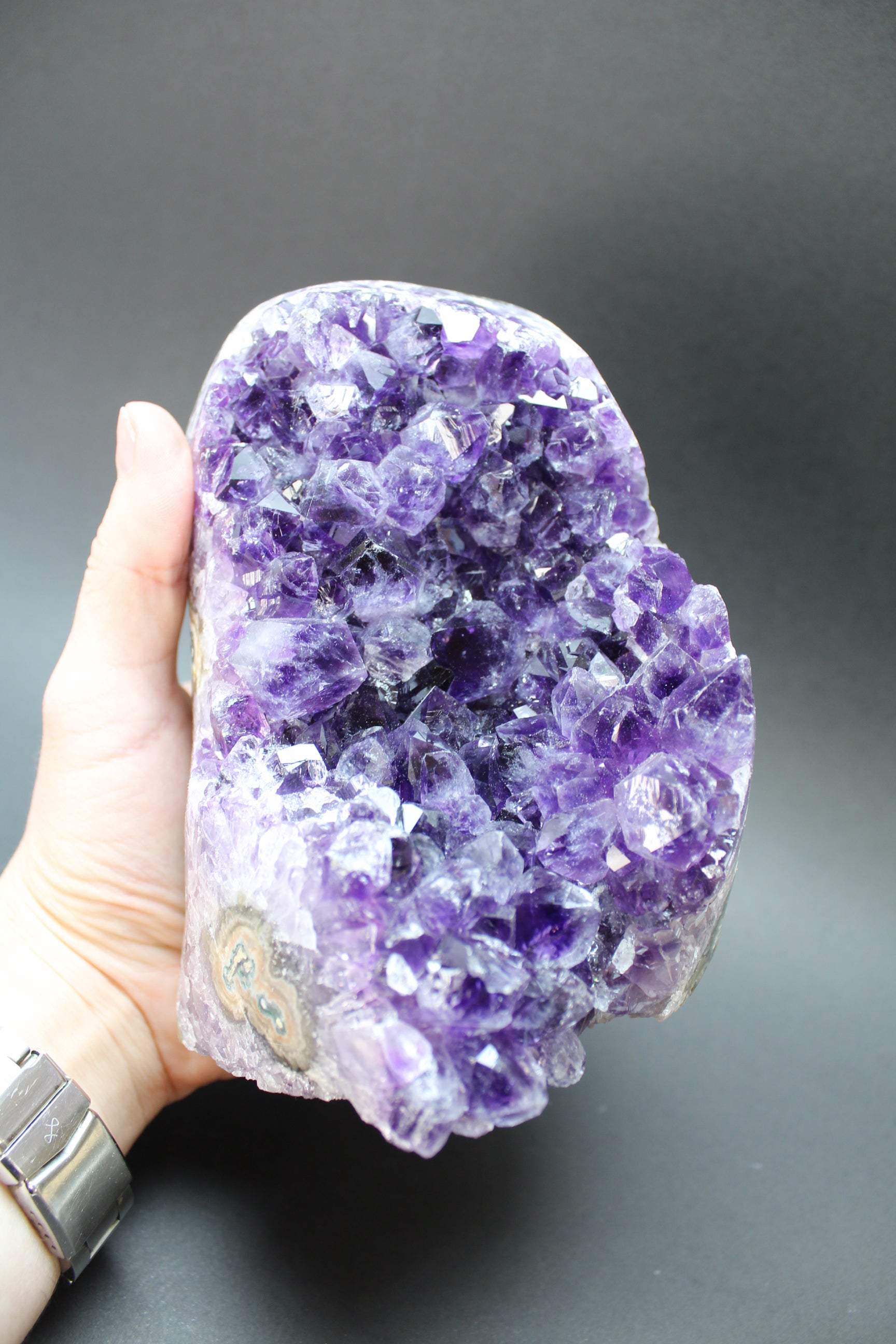 Ametyst Klynge Stående - 2kg