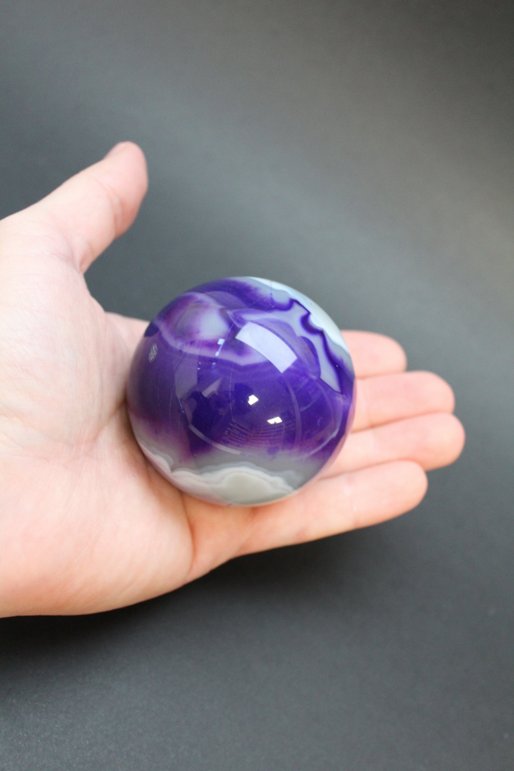 Lilla Agat Kugle - Nr. 1