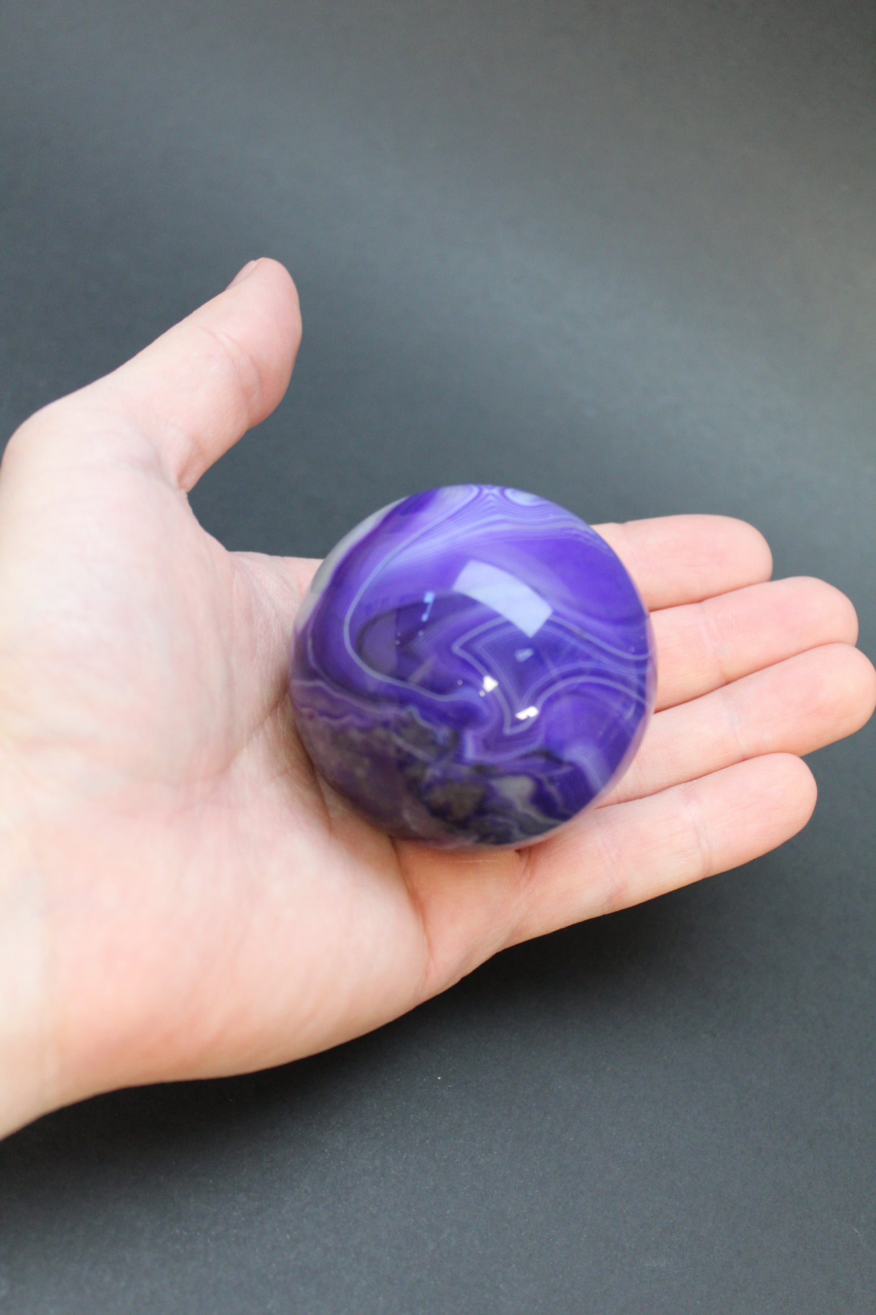 Lilla Agat Kugle - Nr. 4