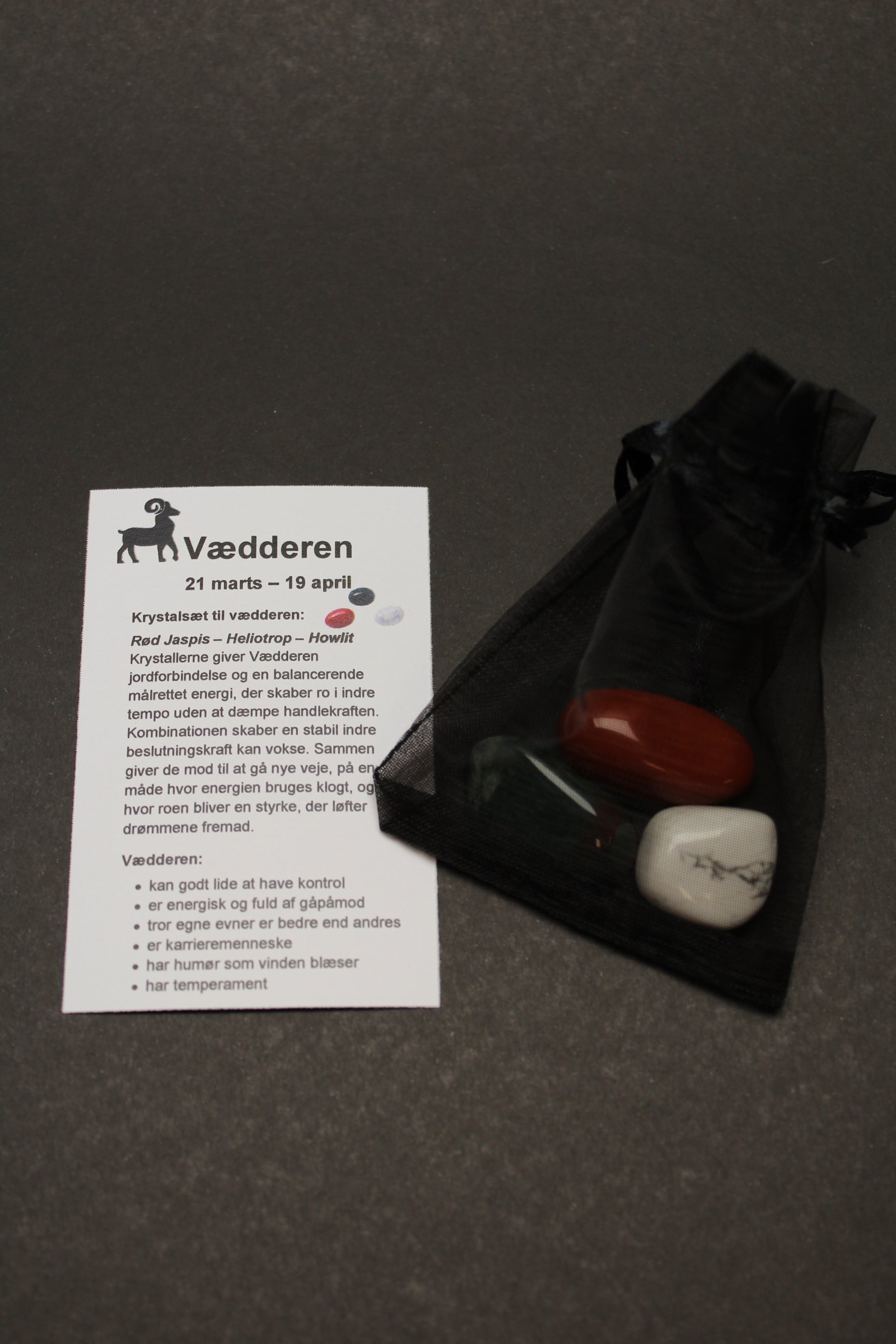 Stjernetegns Krystalsæt - Vædderen