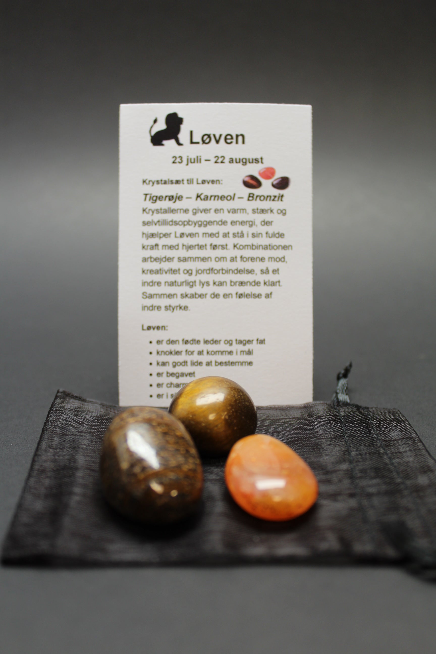 Stjernetegns Krystalsæt - Løven