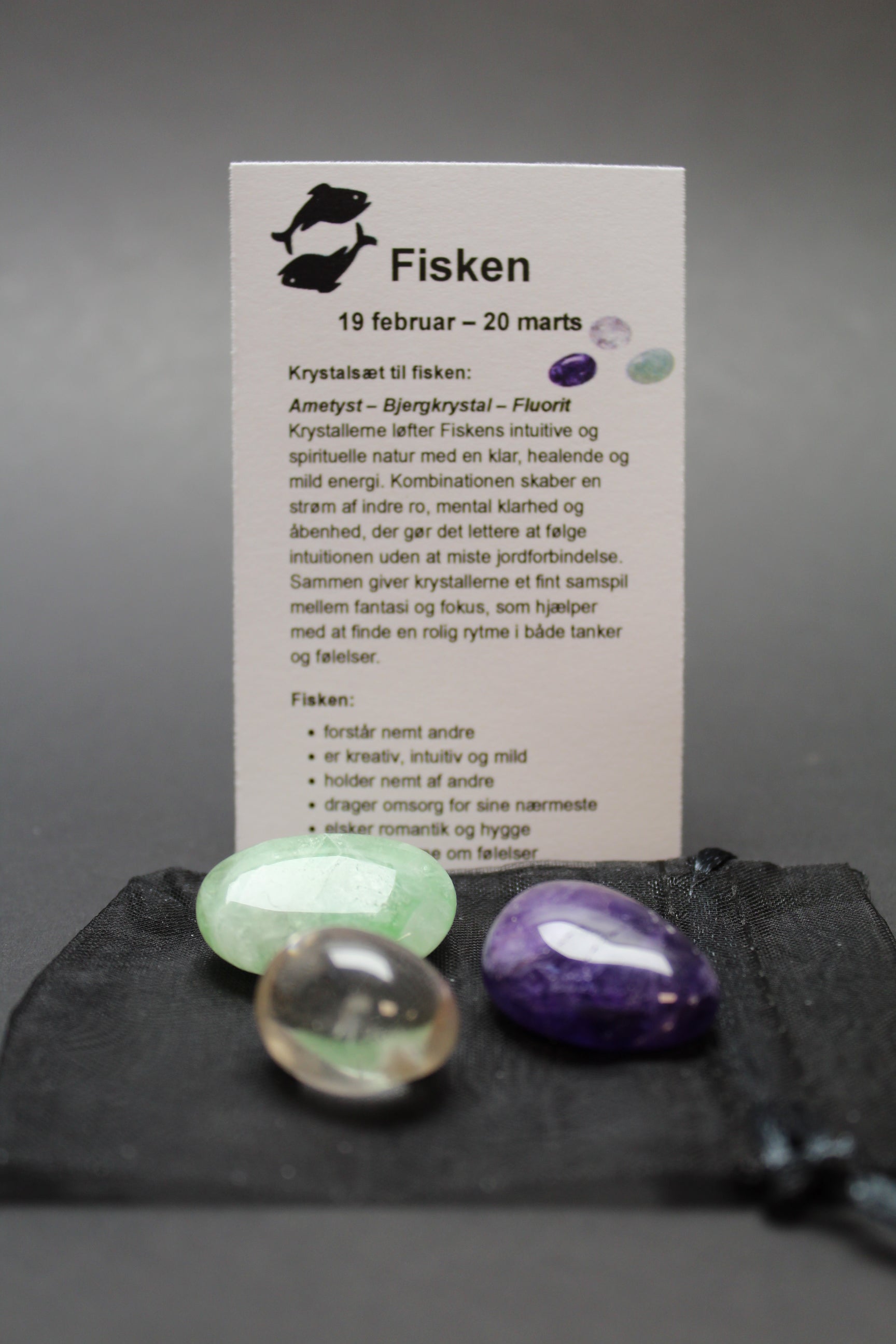 Stjernetegns Krystalsæt - Fisken