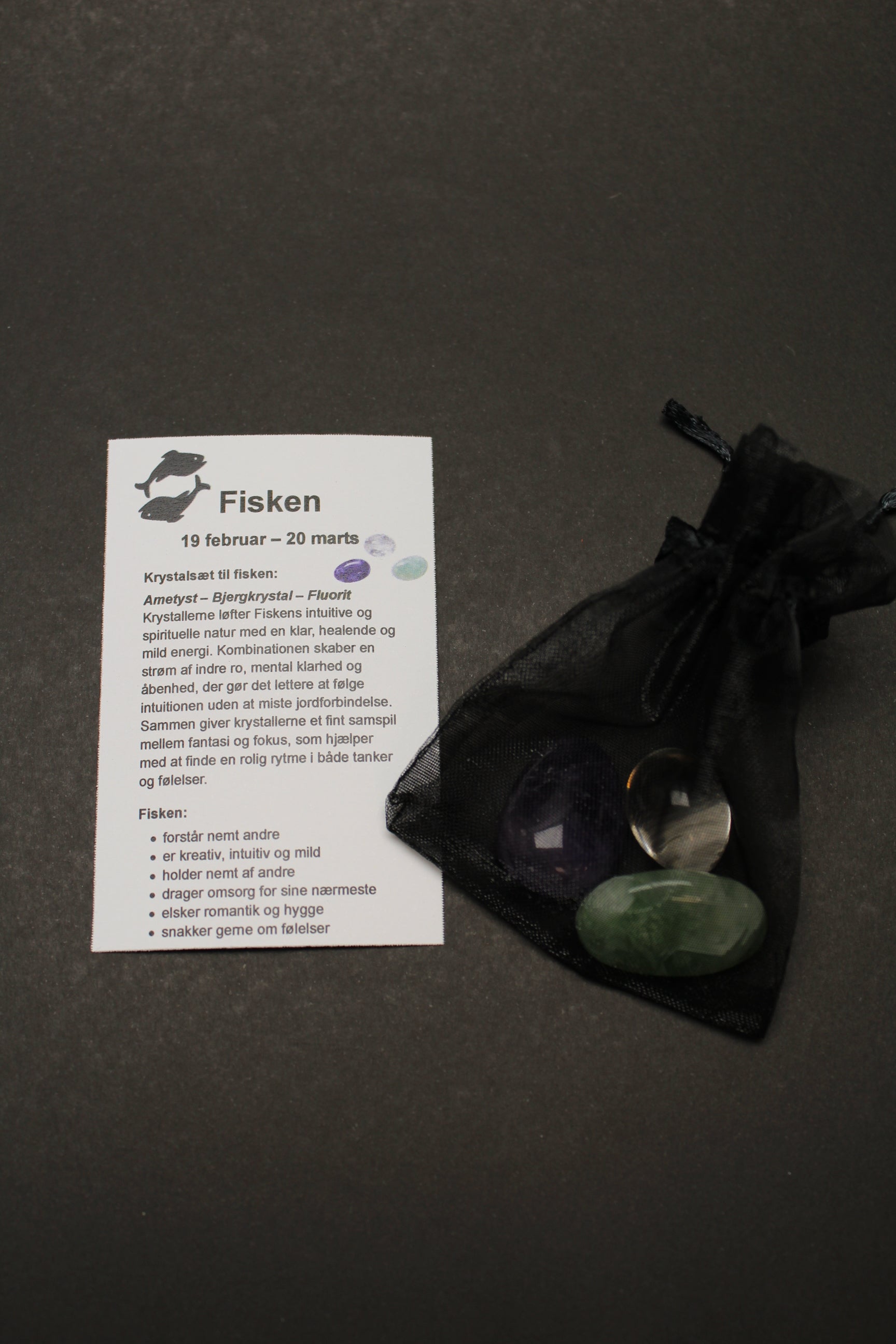 Stjernetegns Krystalsæt - Fisken