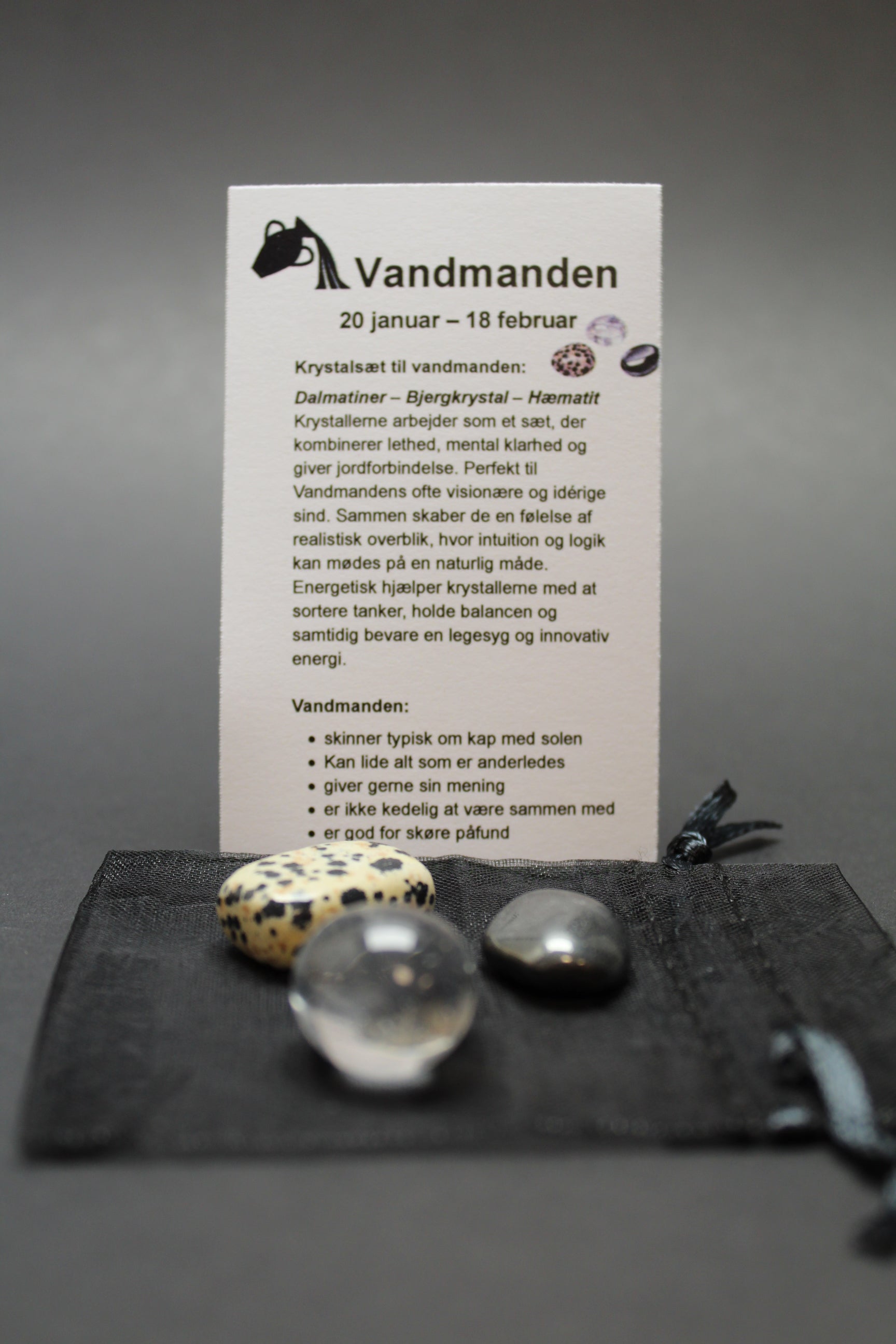 Stjernetegns Krystalsæt - Vandmanden