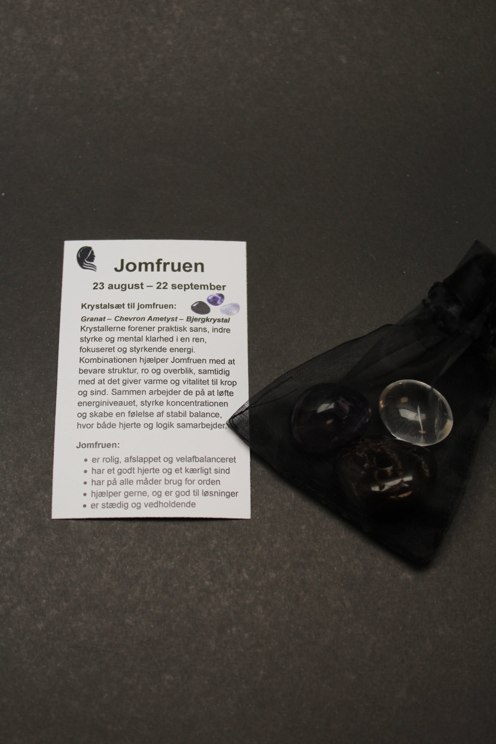 Stjernetegns Krystalsæt - Jomfruen