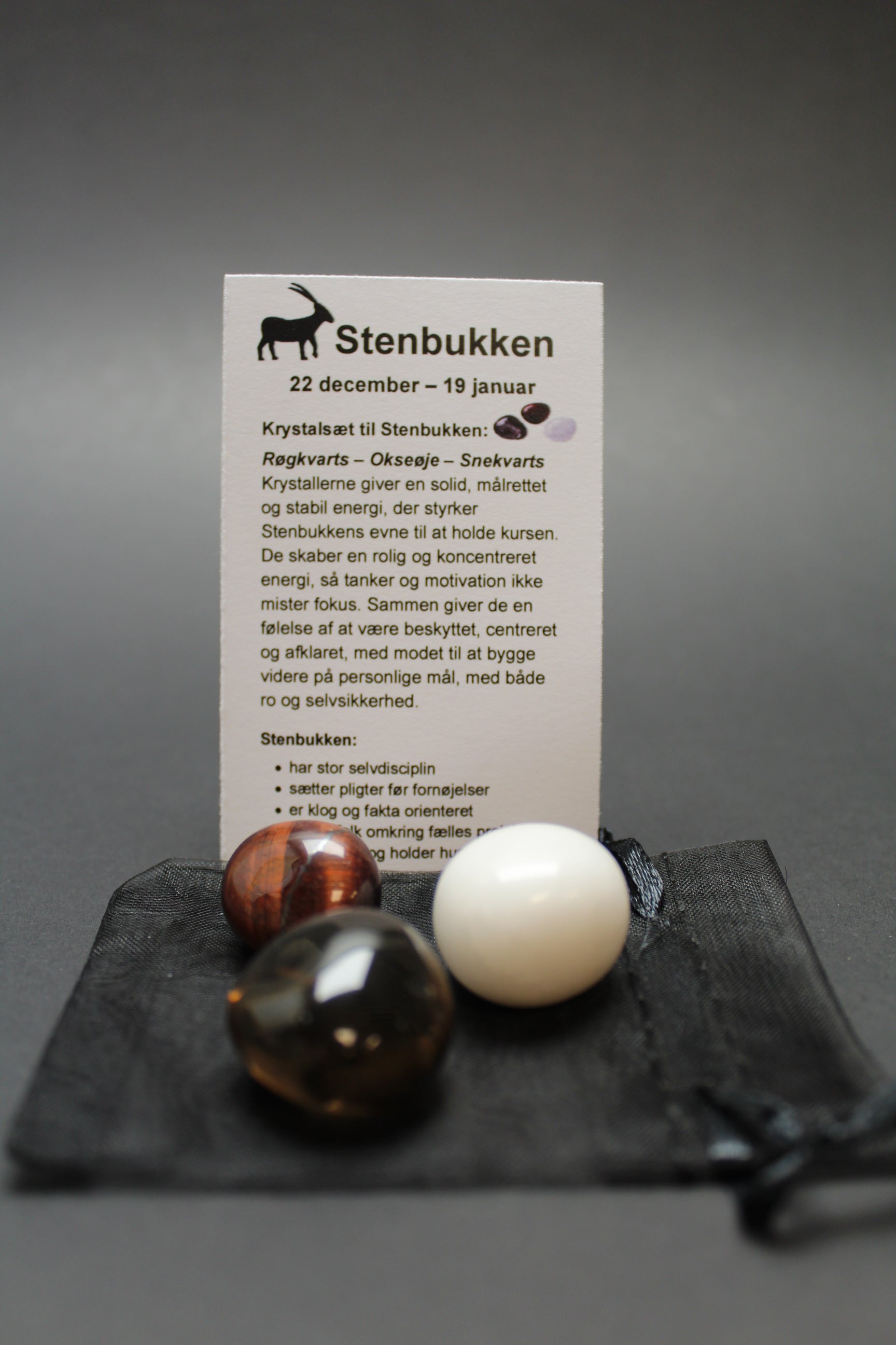 Stjernetegns Krystalsæt - Stenbukken