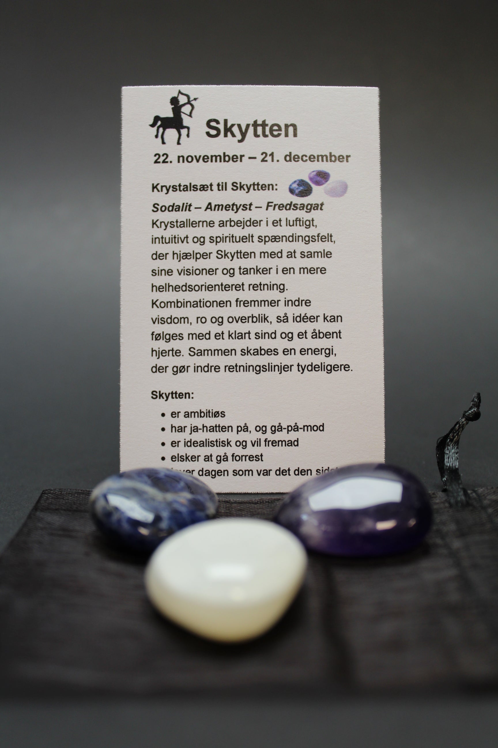 Stjernetegns Krystalsæt - Skytten