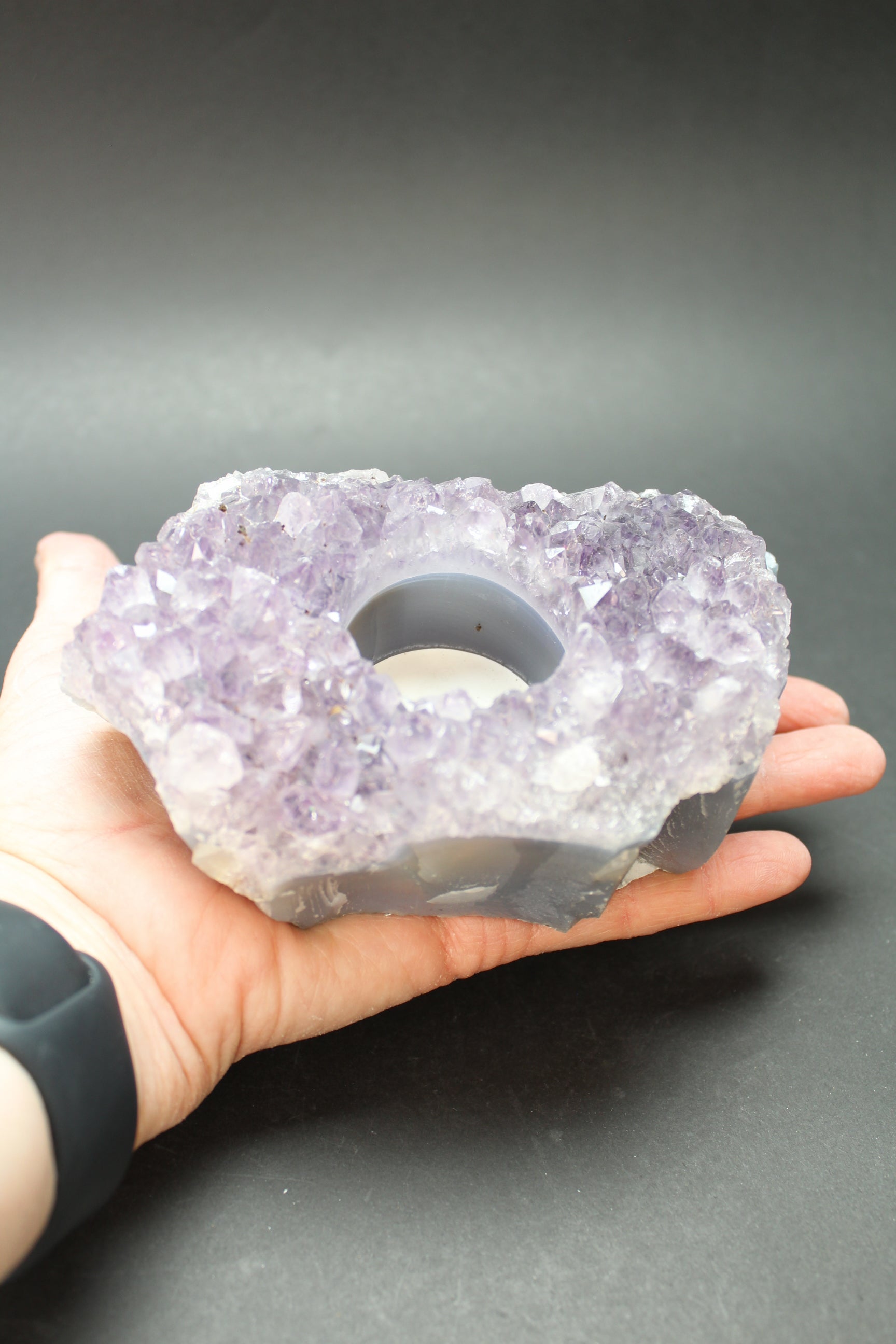 Ametyst Fyrfadsstage