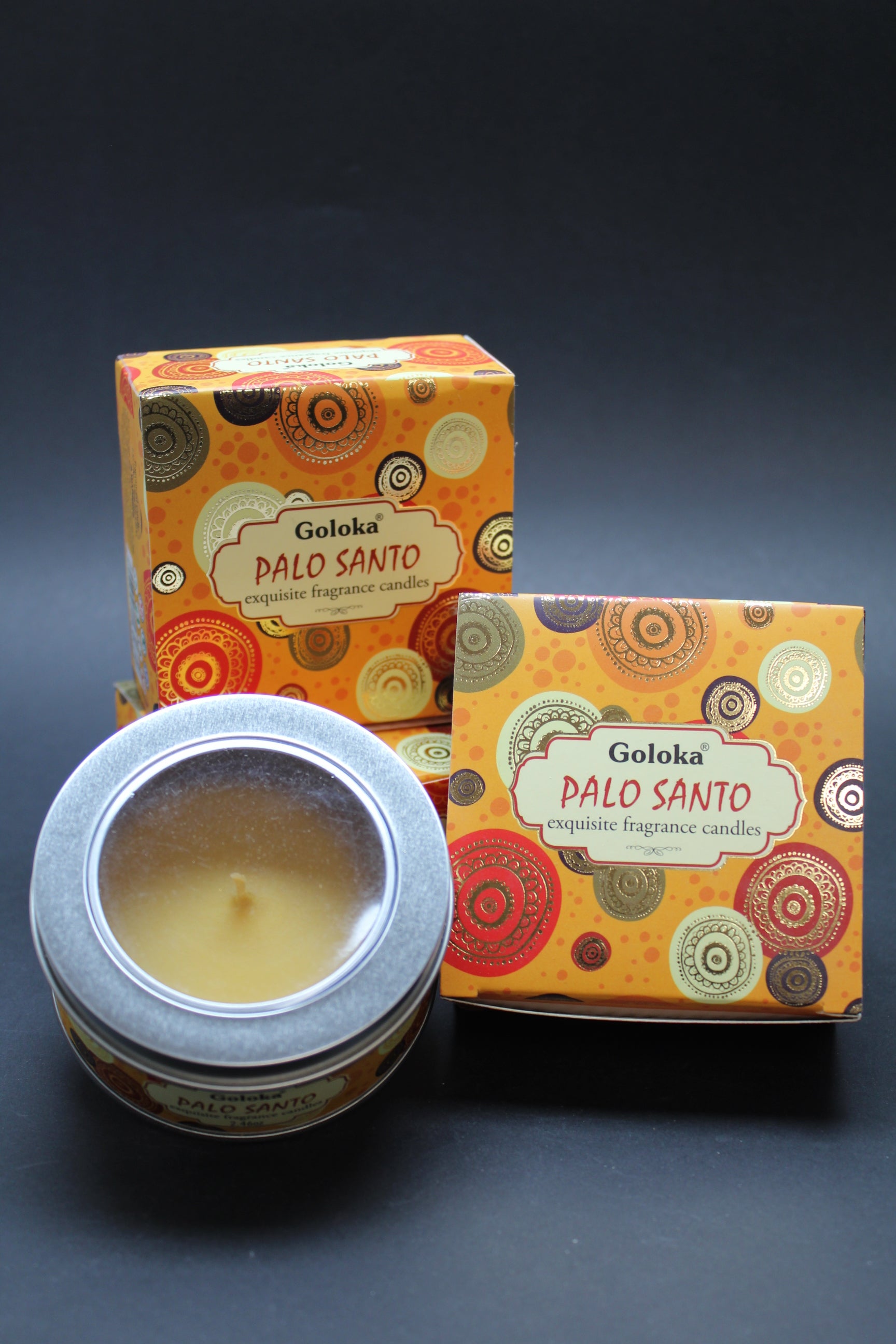 Goloka Palo Santo Soja vokslys i dåse