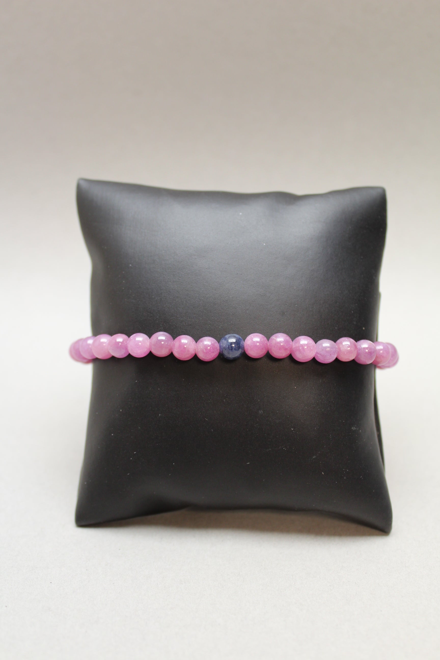 Rubin/Safir Armbånd 5-6 mm