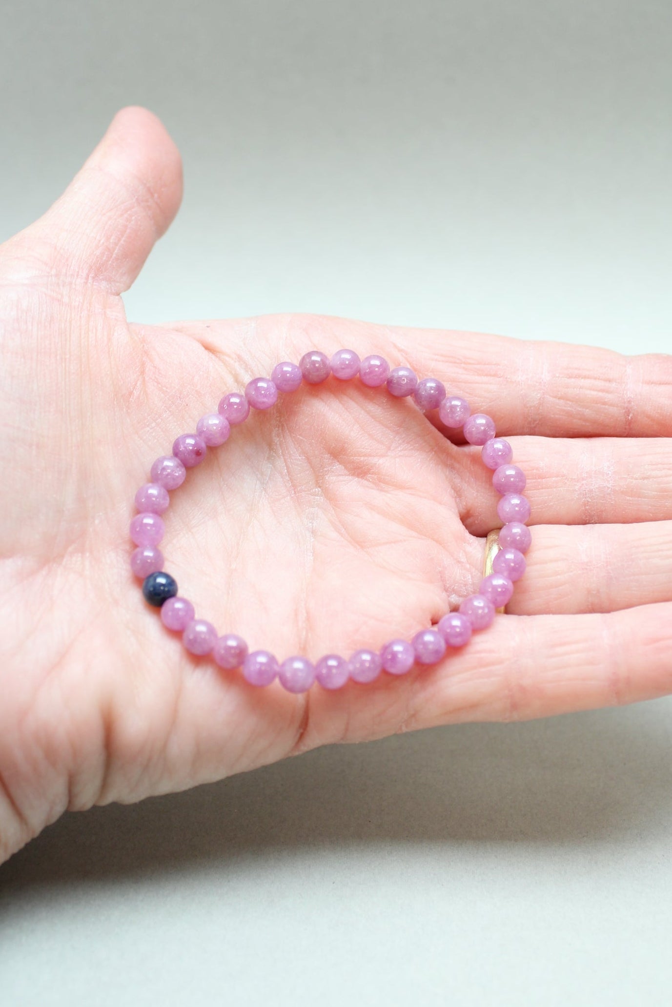 Rubin/Safir Armbånd 5-6 mm