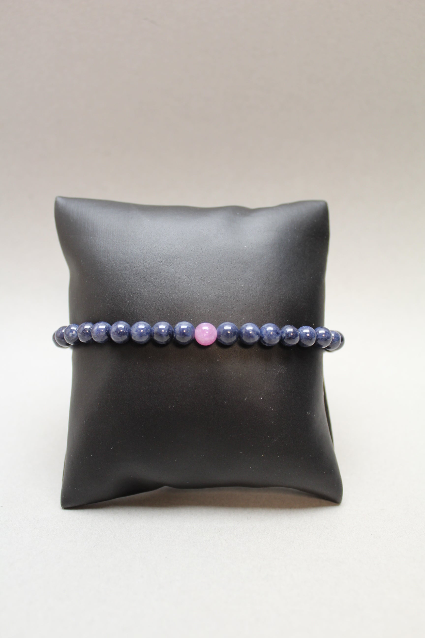 Safir/Rubin Armbånd 5-6 mm