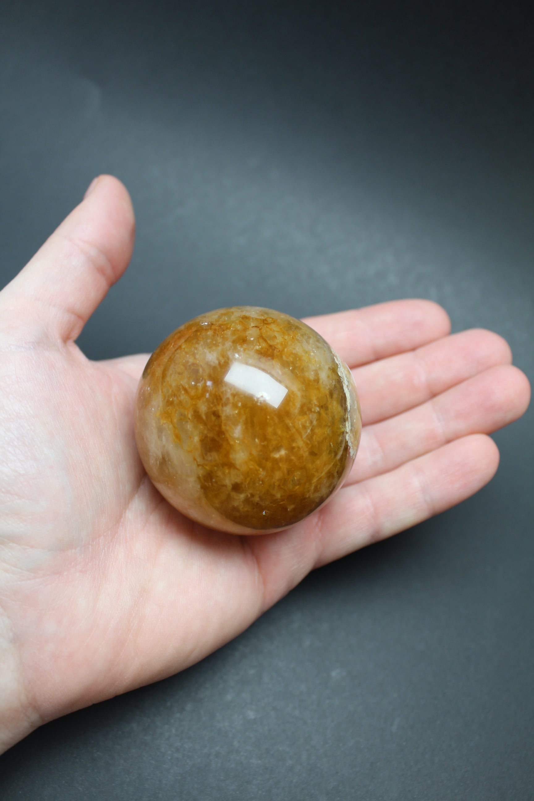 Golden Healer Kugle - 260g (Nr. 3)