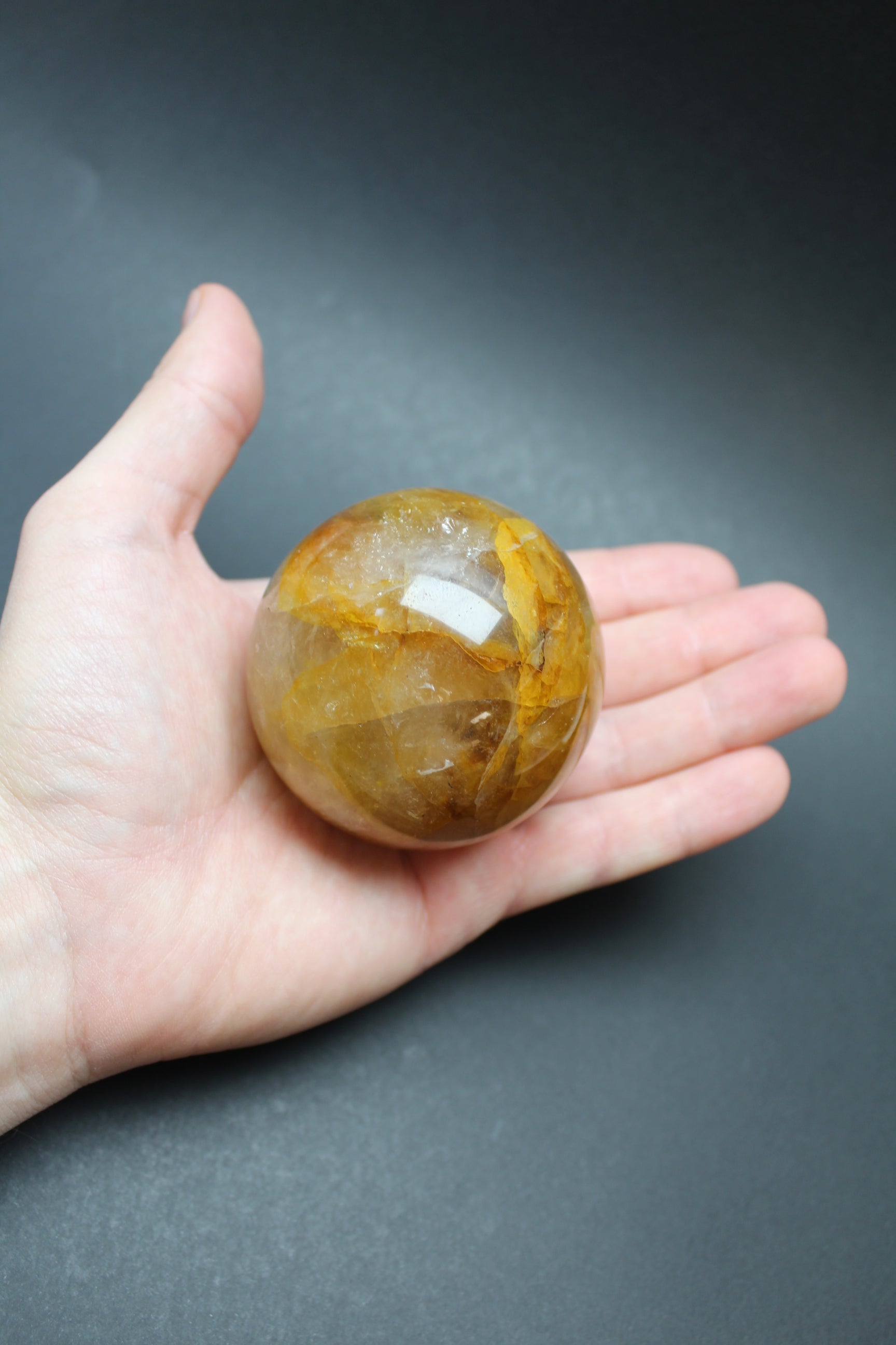 Golden Healer Kugle - 340g (Nr. 5)