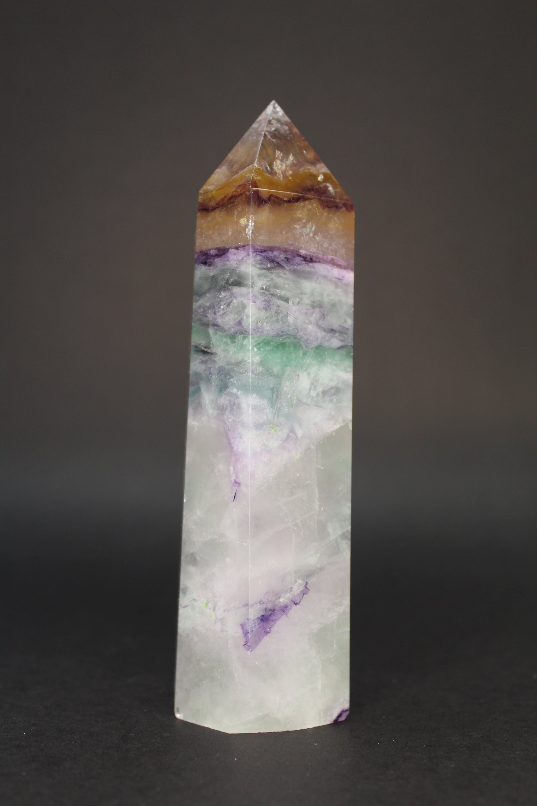 Fluorit Tårn - 14cm (Nr.7)