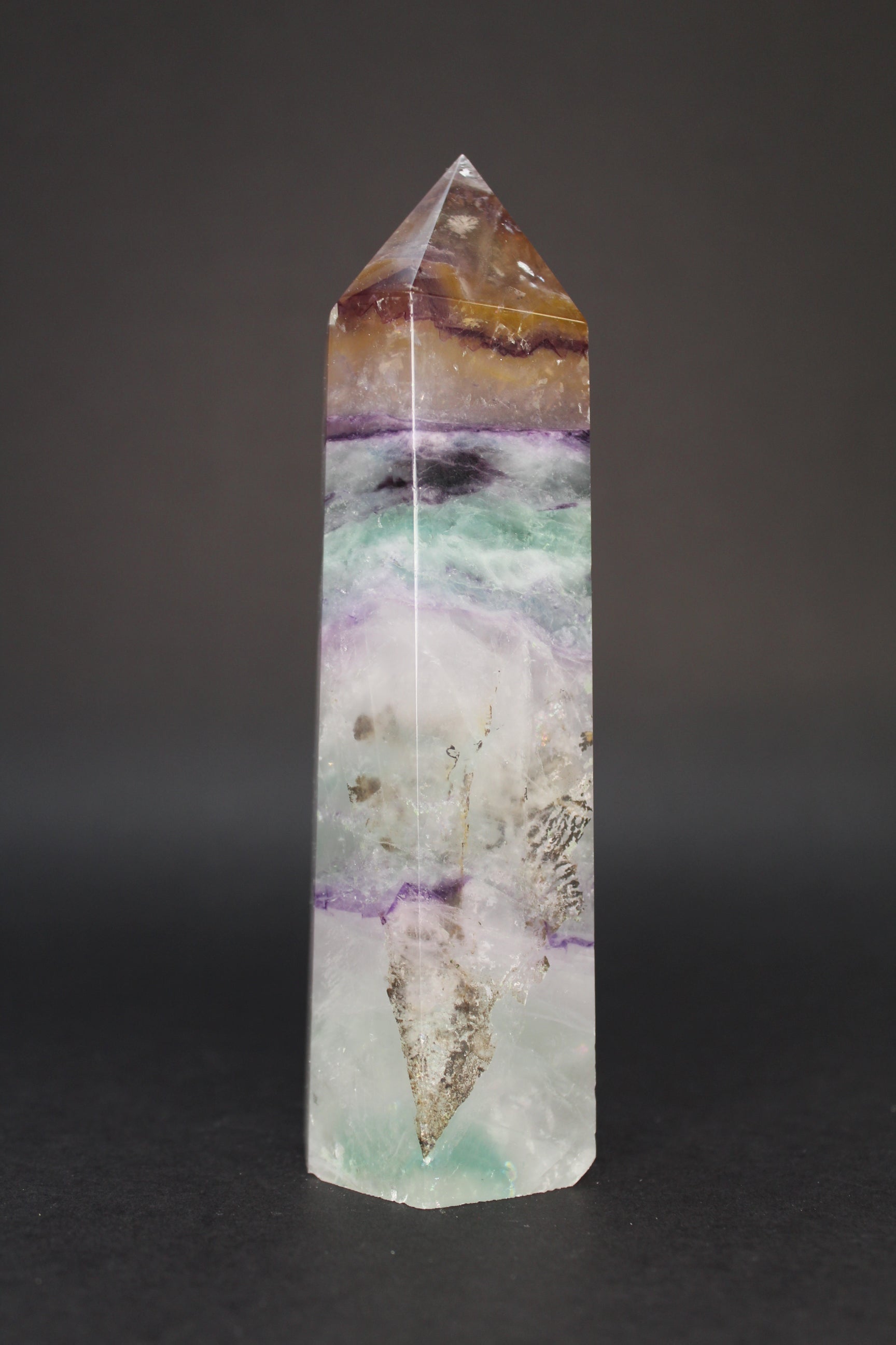 Fluorit Tårn - 14cm (Nr.7)