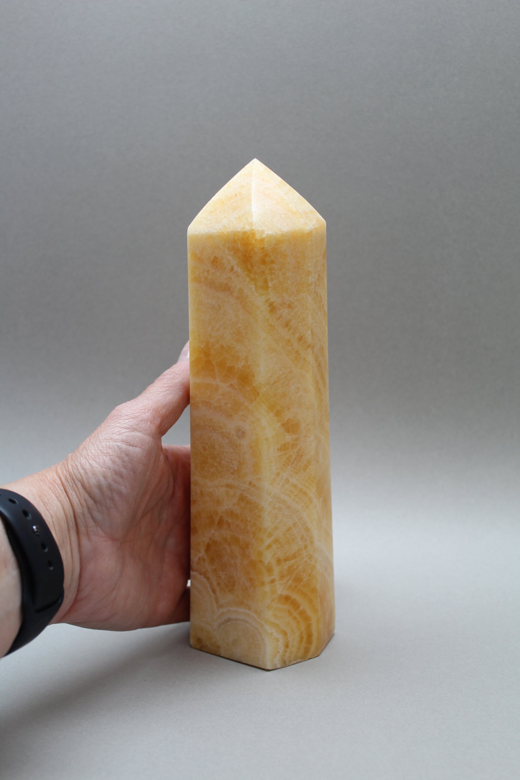 Tårn Gul/Orange Calcit 1.478 kg
