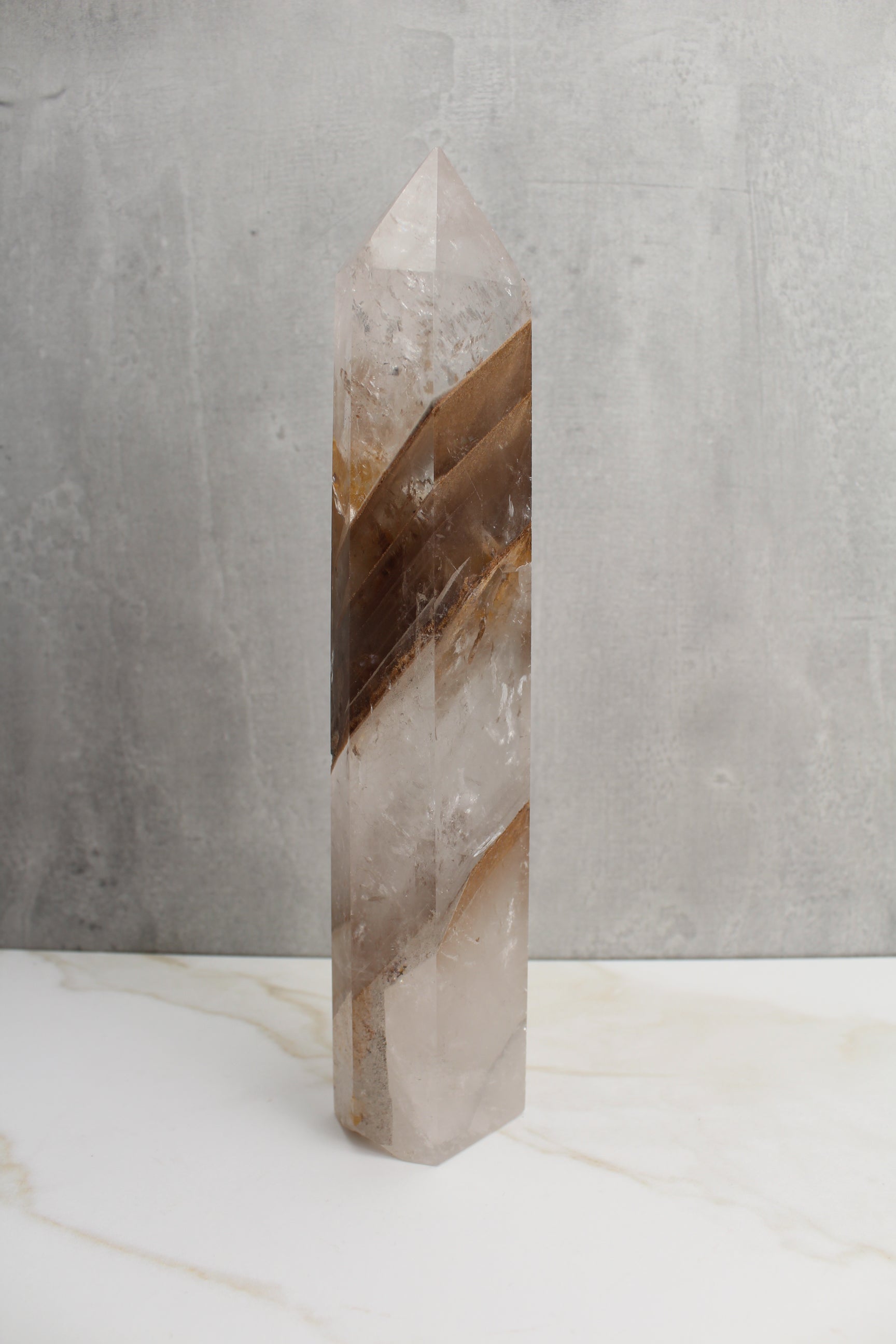 Bjergkrystal Tårn XL - 1kg - 27cm (Nr. 3)