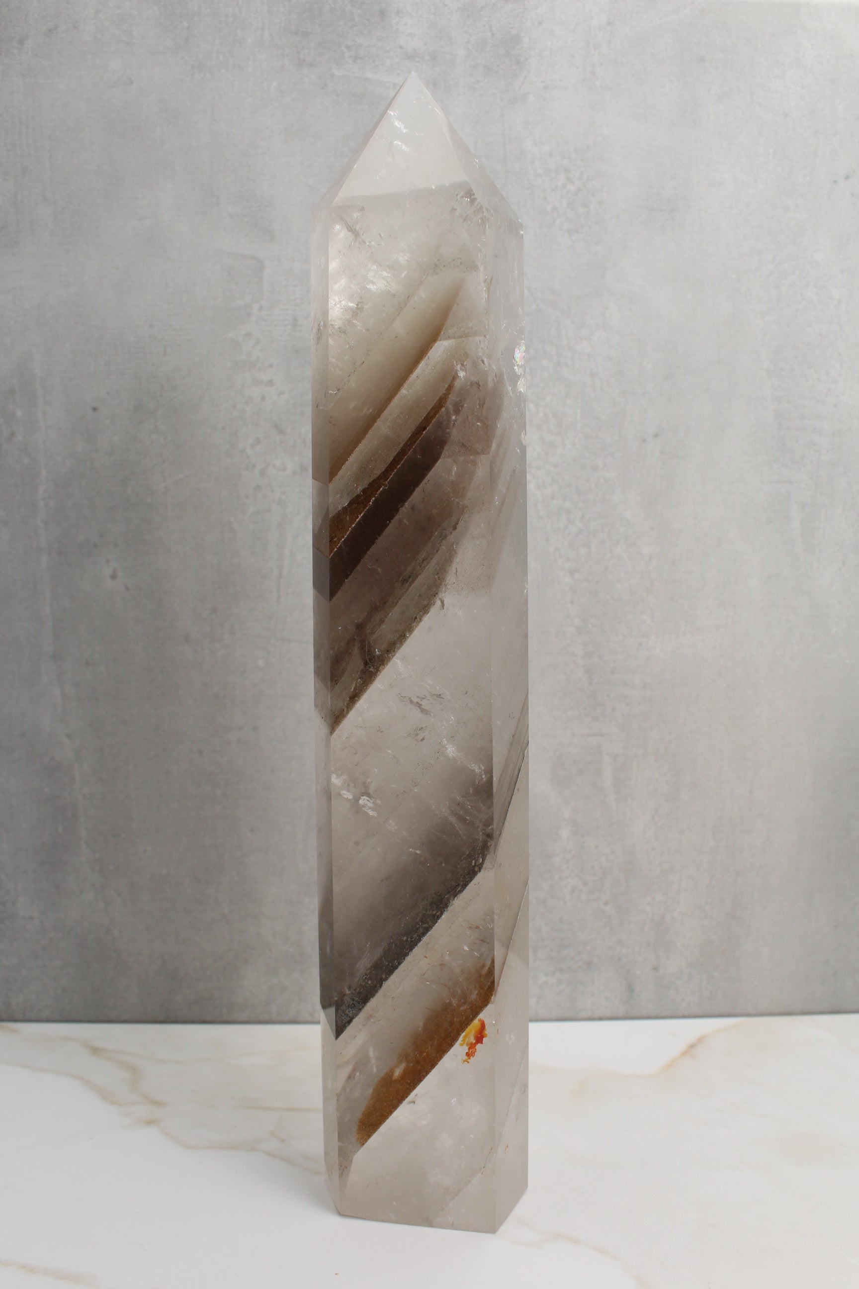 Bjergkrystal Tårn XXL - 2.4kg - 36cm (Nr. 5)