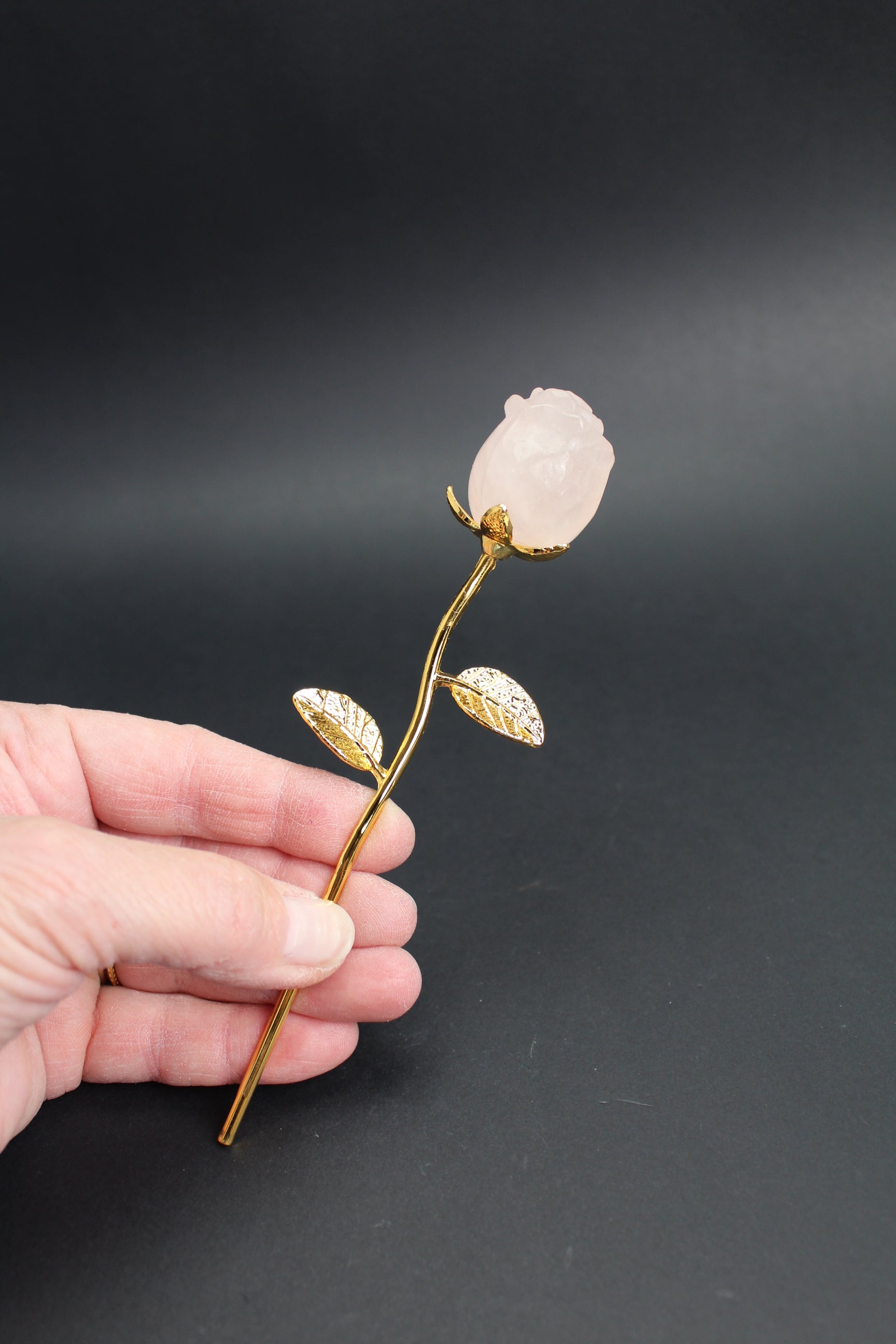 Rosakvarts Rose 16 cm