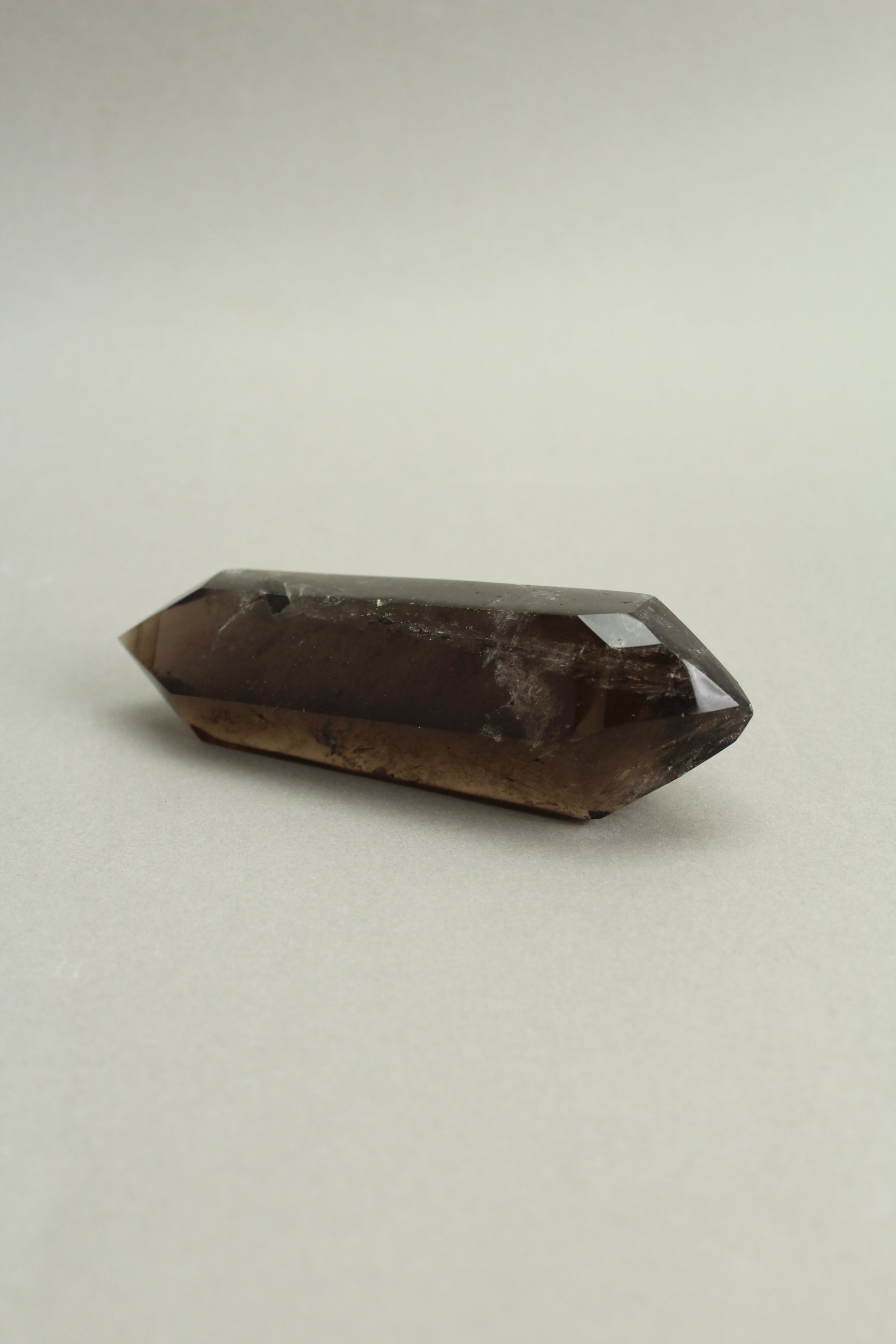 Røgkvarts dobbelt point 185 gr.