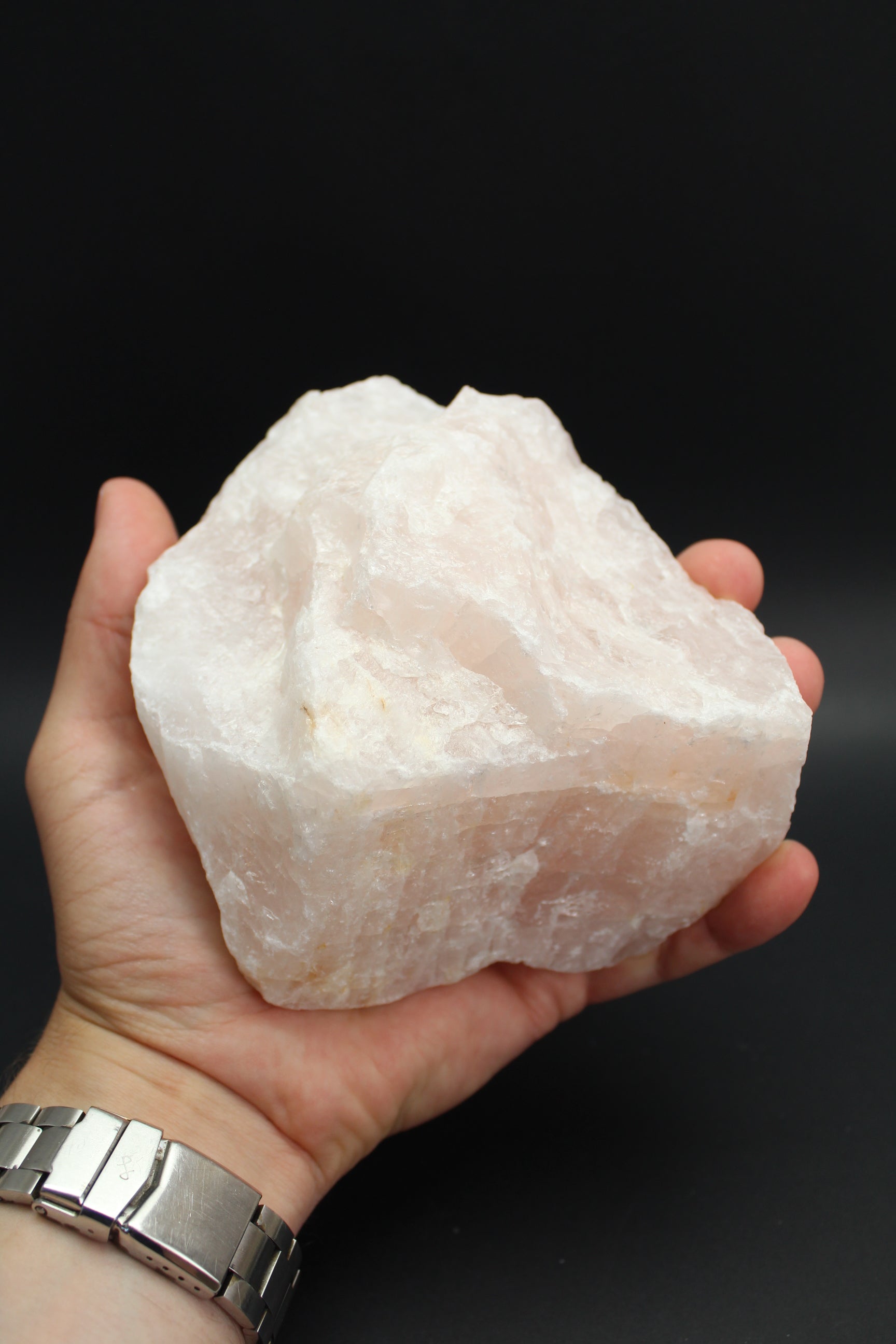 Rå Rosakvarts - 1,1kg (Nr. 2)