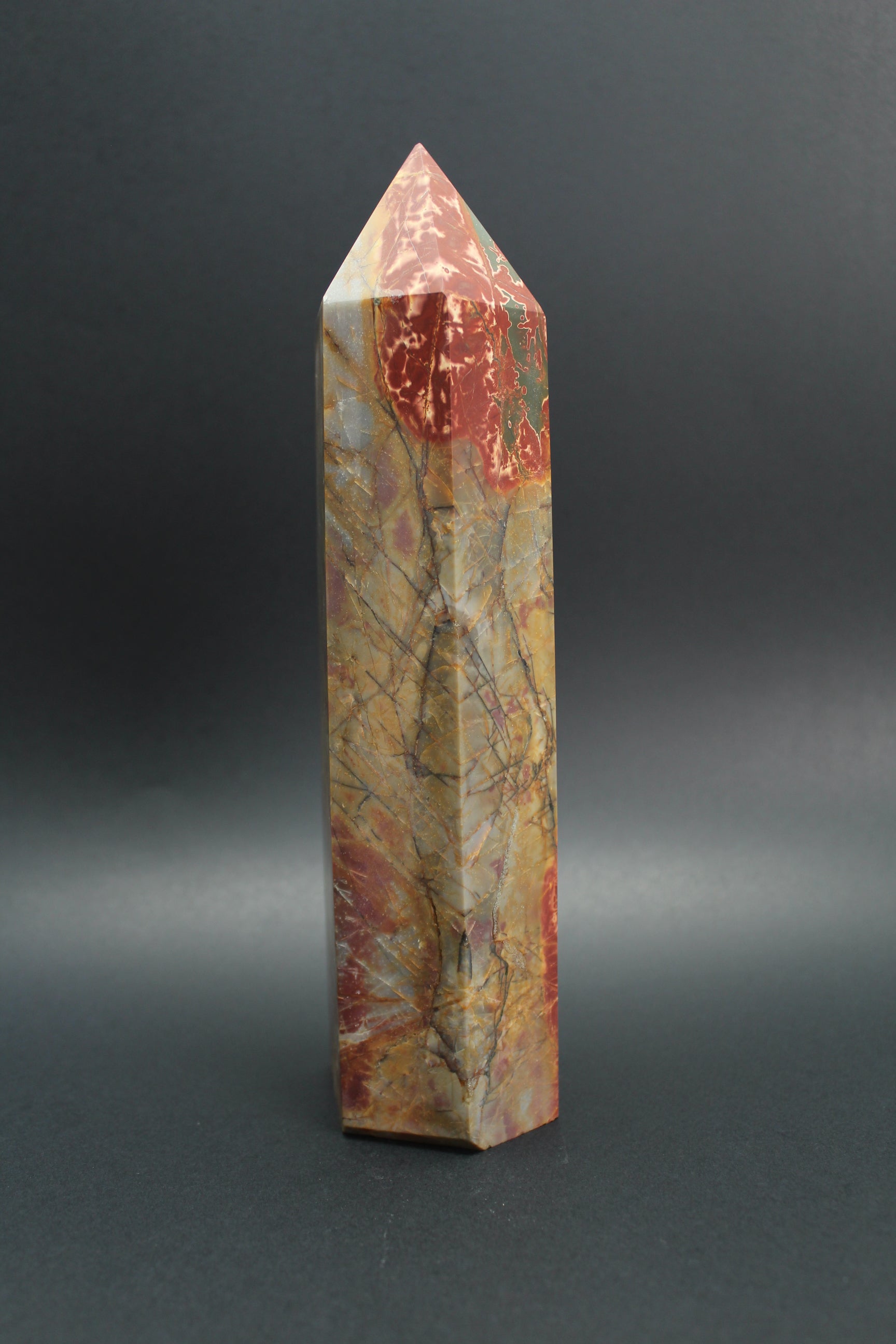 Creek Jasper Tårn - 22cm (Nr. 1)