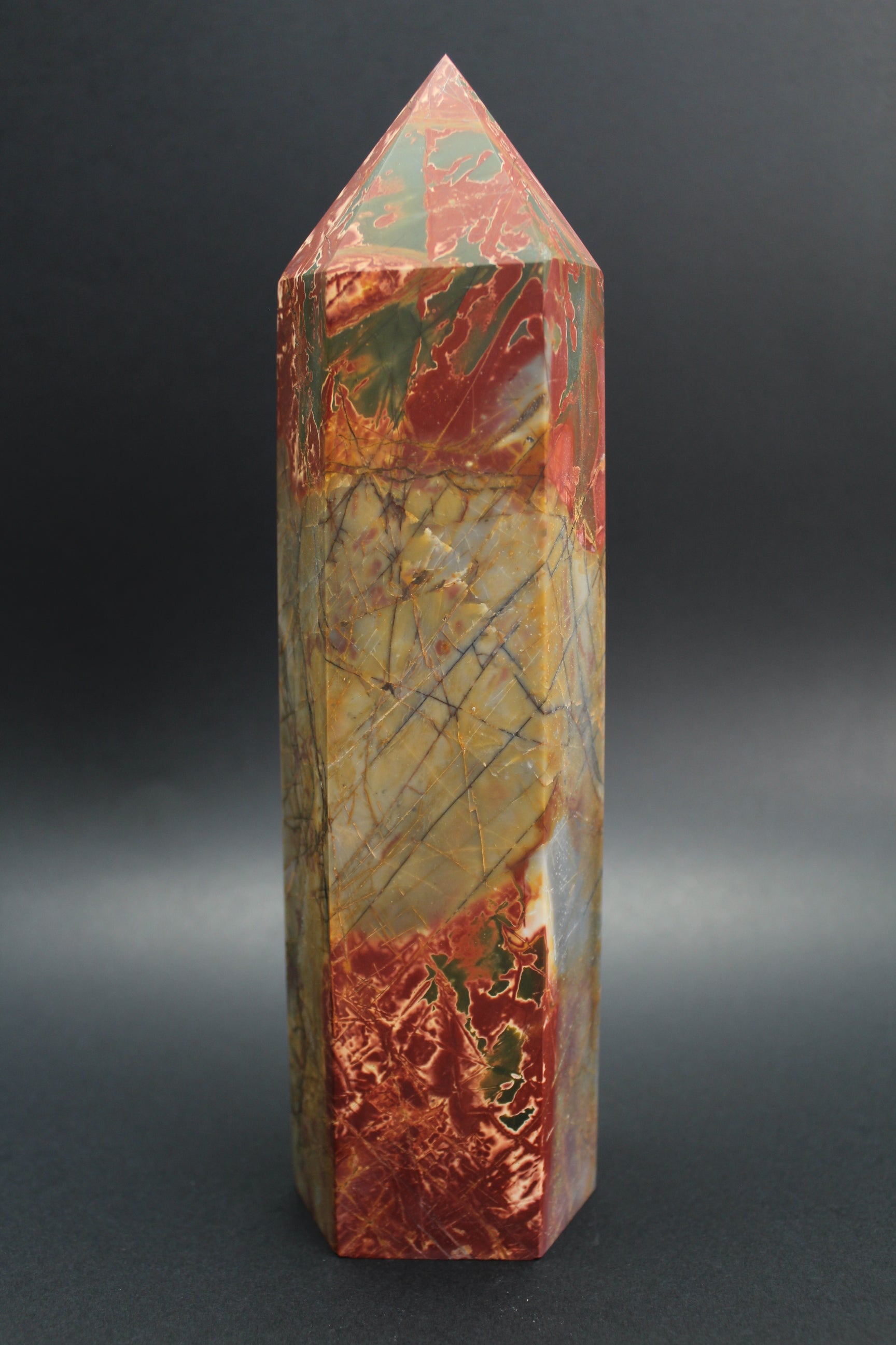 Creek Jasper Tårn - 22cm (Nr. 1)