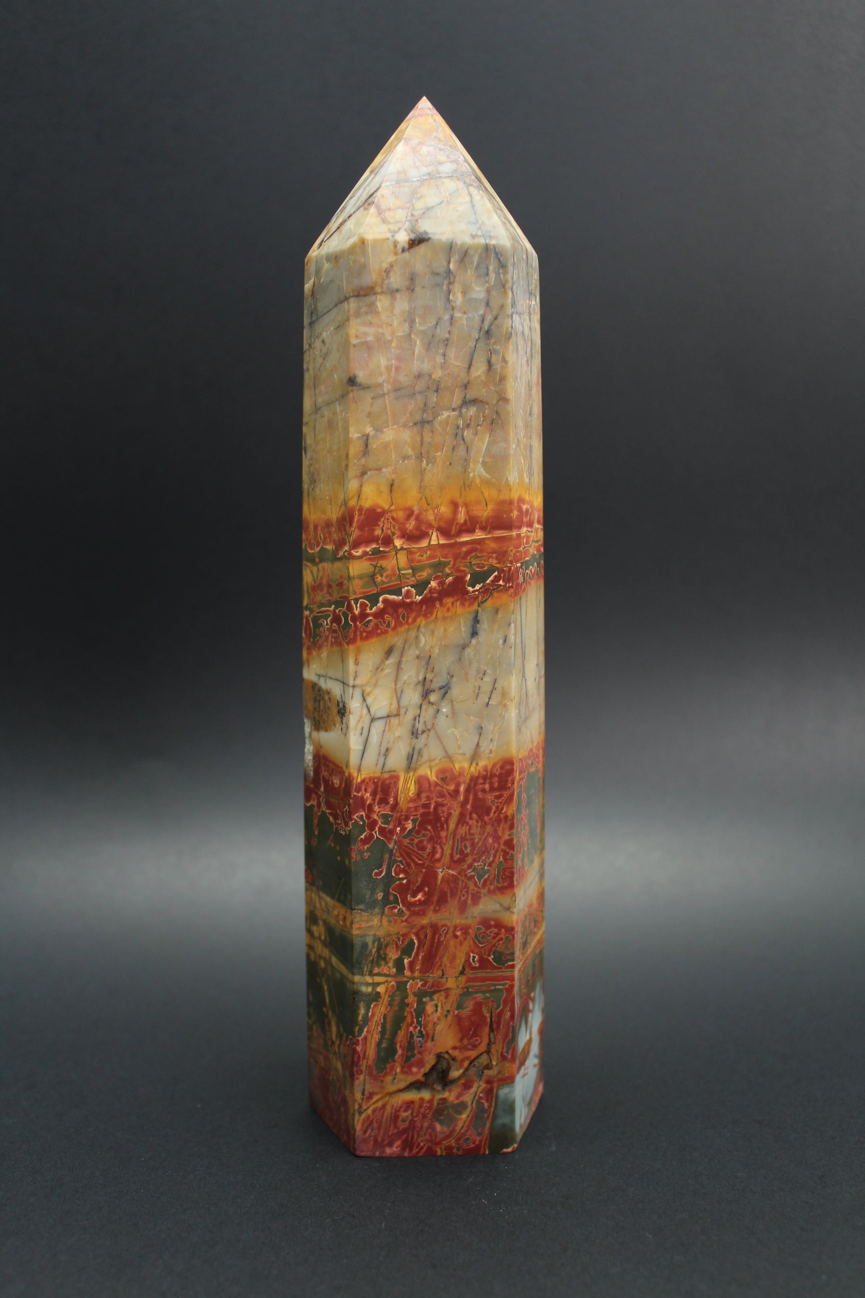 Creek Jasper Tårn - 22cm (Nr. 2)